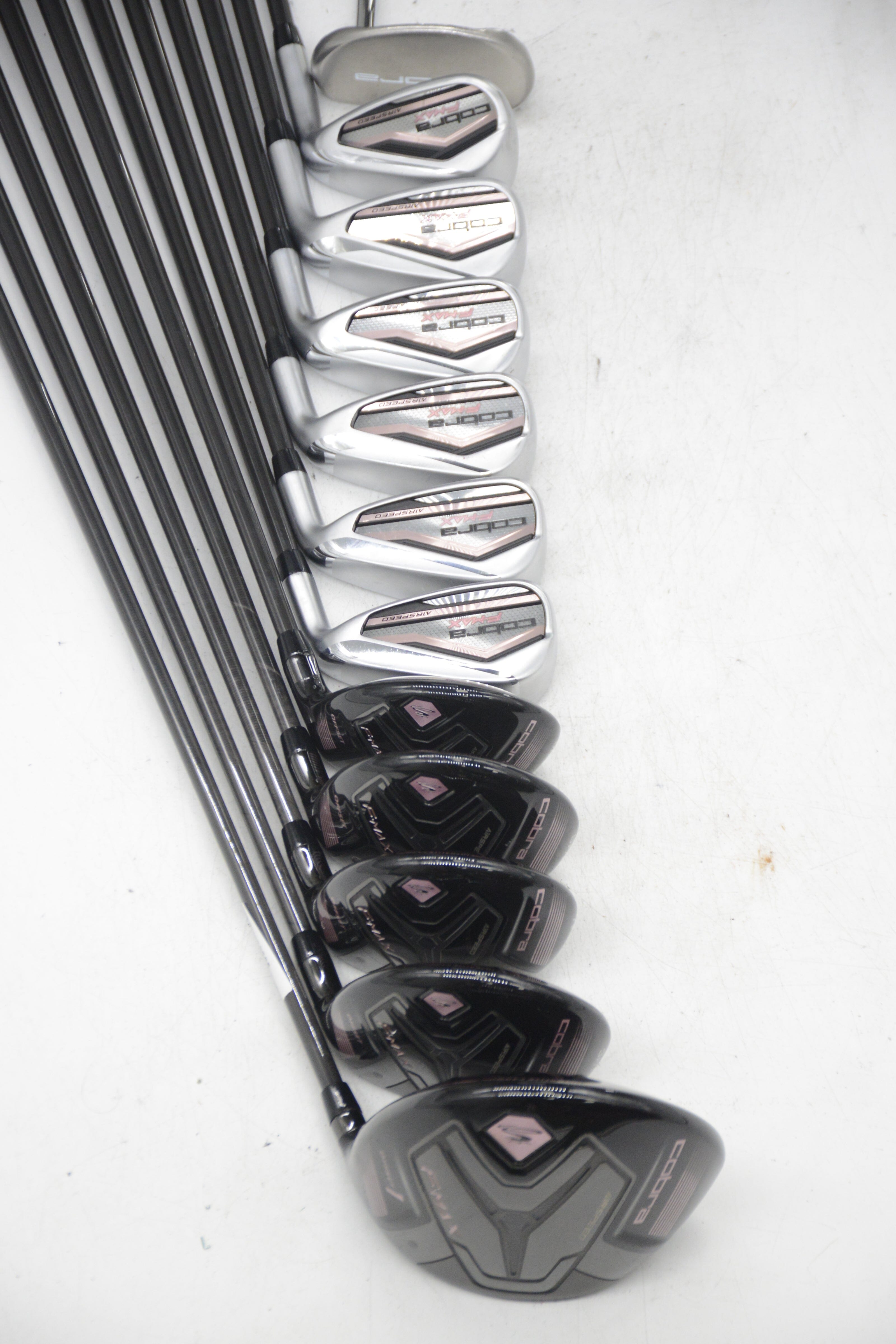 Women's Cobra F-Max Airspeed Mixed Full Set W Flex -0.5" Golf Clubs GolfRoots