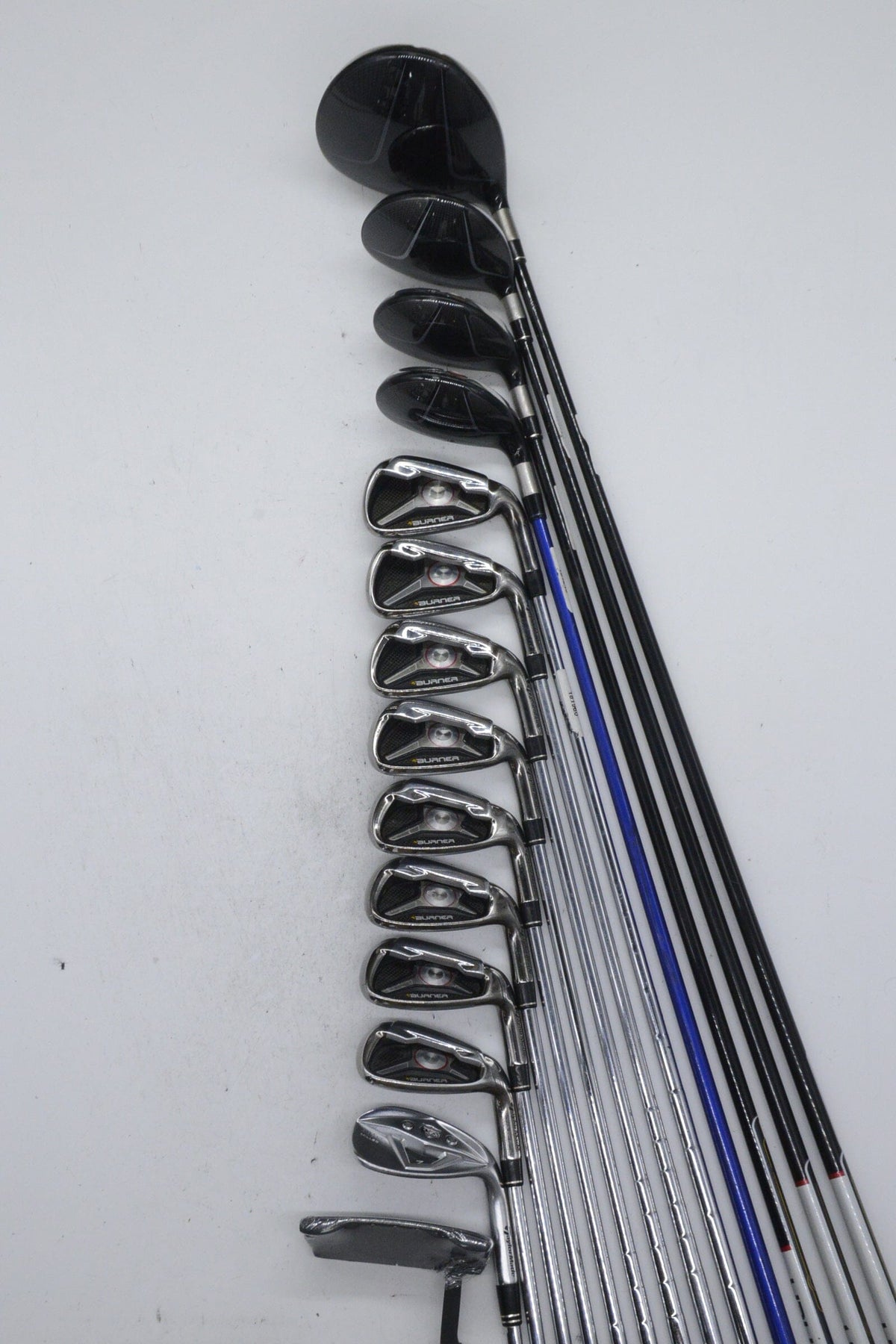 TaylorMade Burner '09 Mixed Full Set R Flex +0.75" Golf Clubs GolfRoots