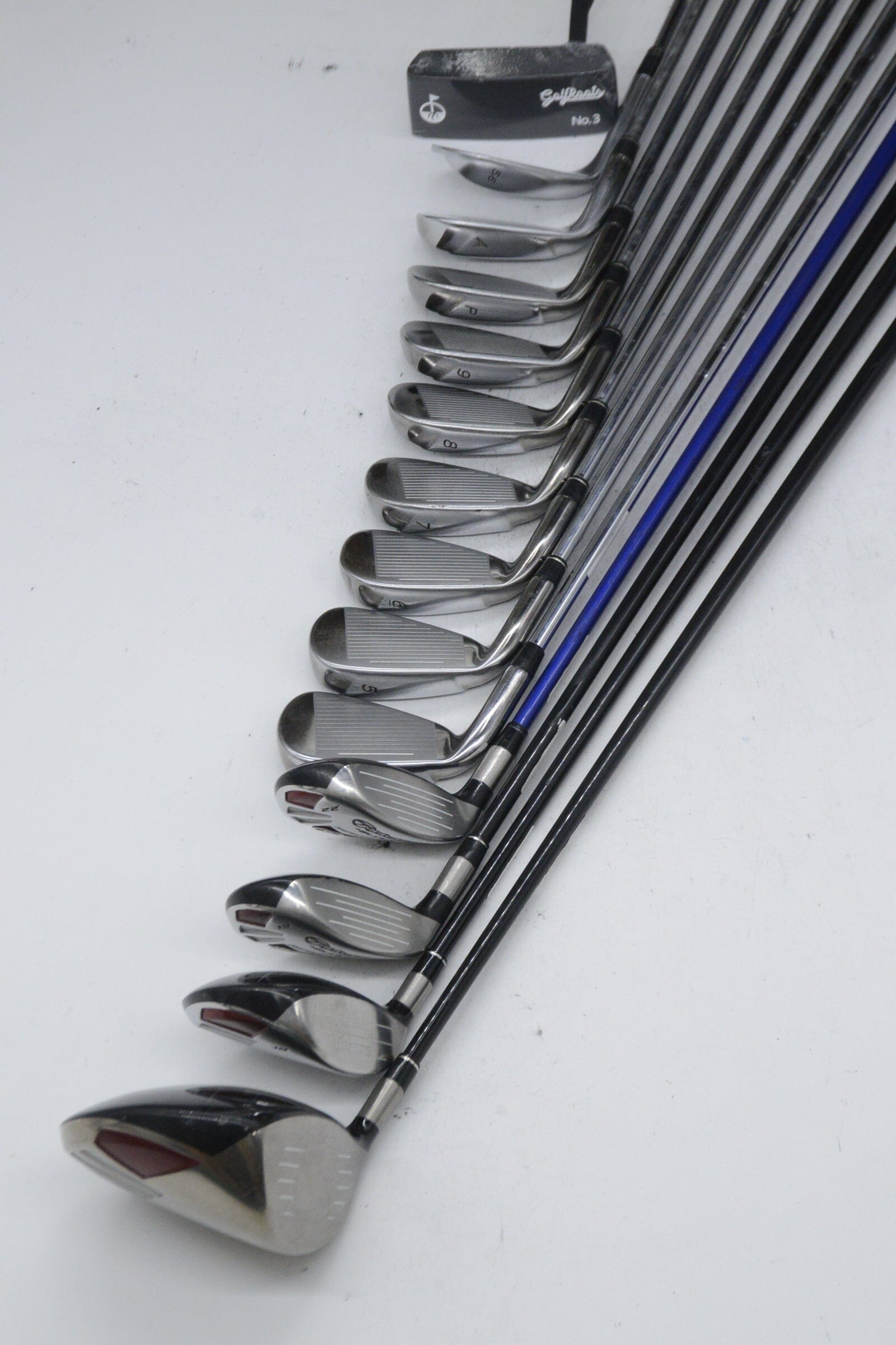 TaylorMade Burner '09 Mixed Full Set R Flex +0.75" Golf Clubs GolfRoots
