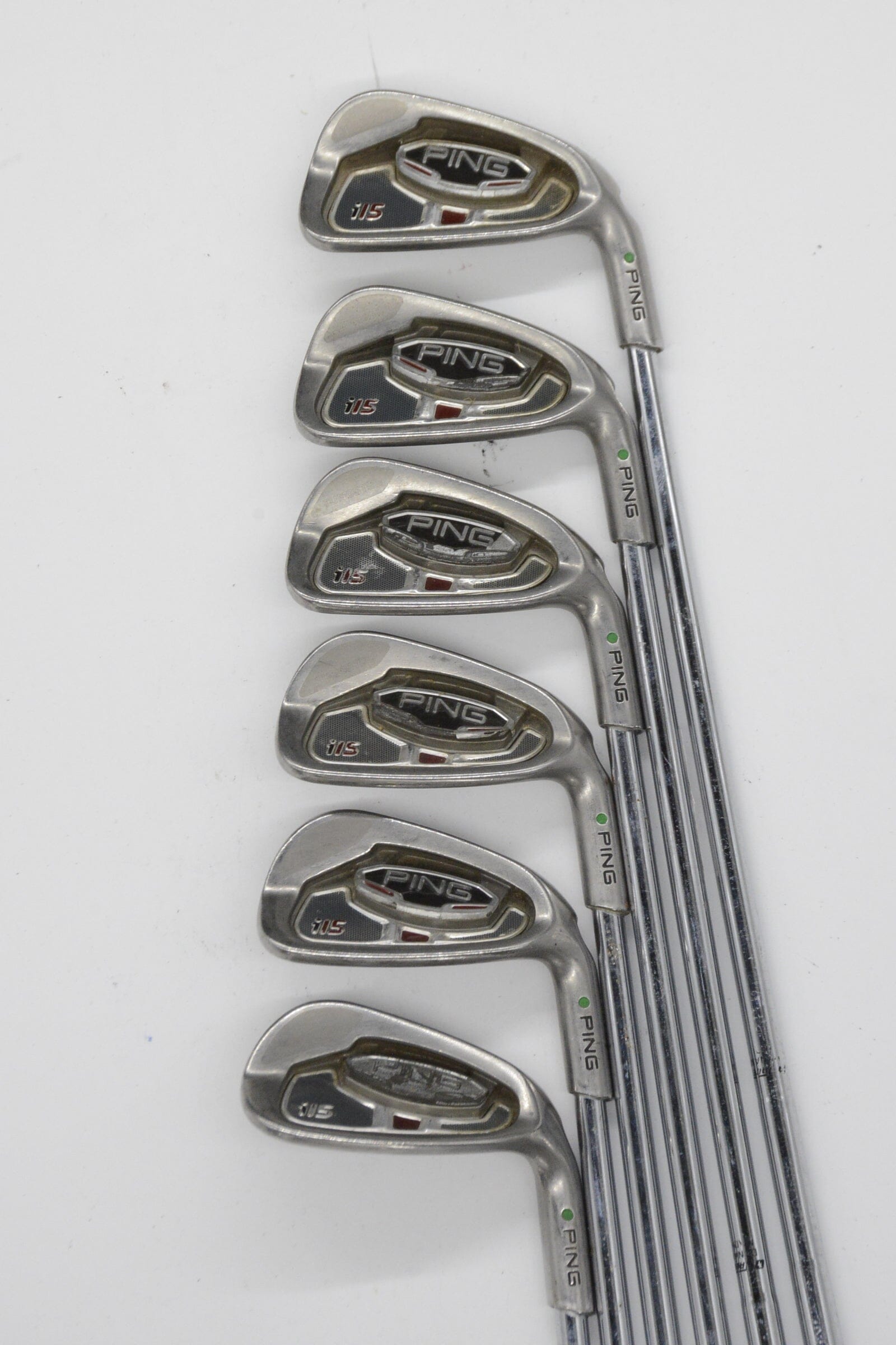 Ping I15 5-9, UW Iron Set S Flex -0.25" Golf Clubs GolfRoots