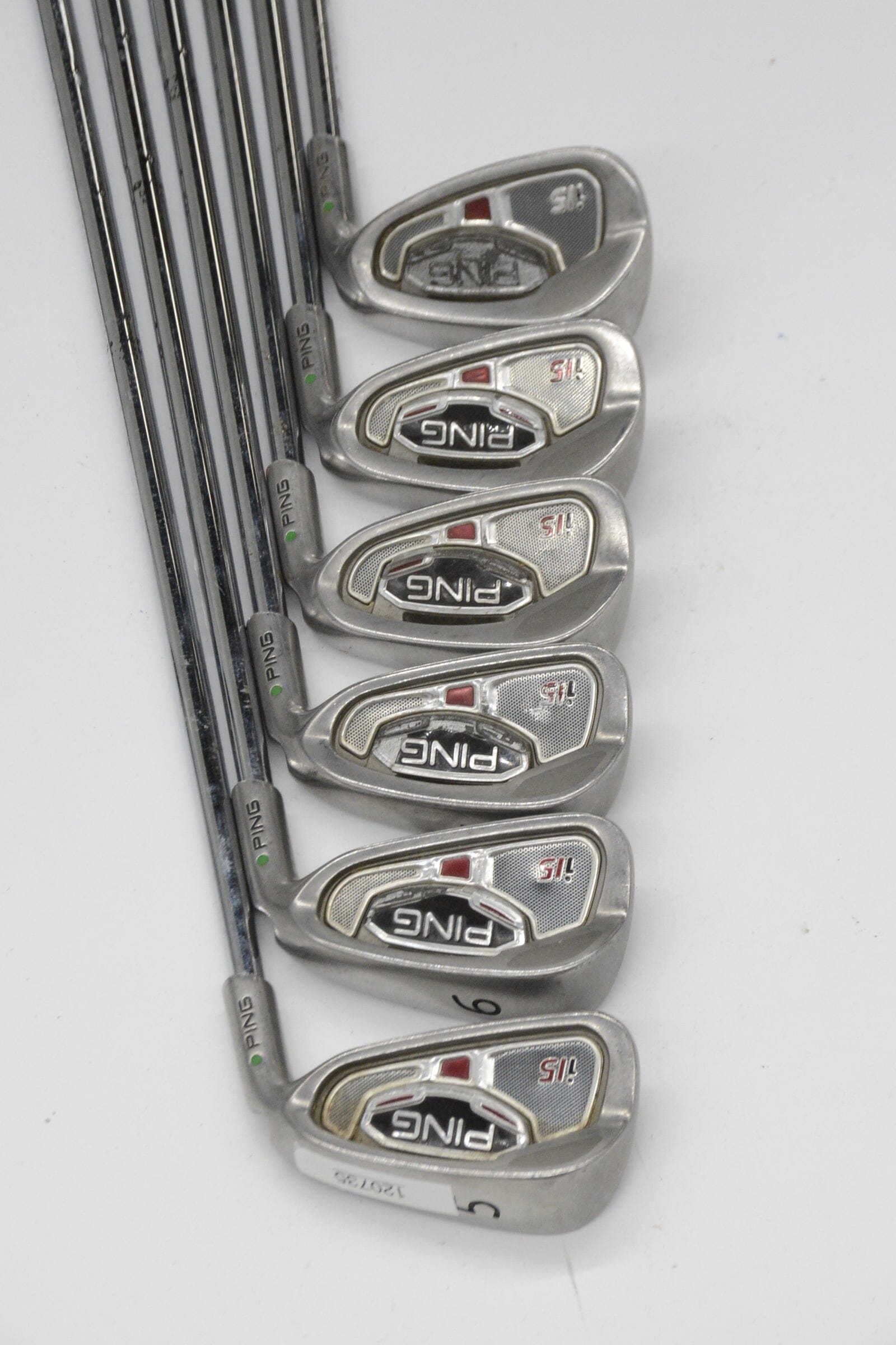 Ping I15 5-9, UW Iron Set S Flex -0.25" Golf Clubs GolfRoots