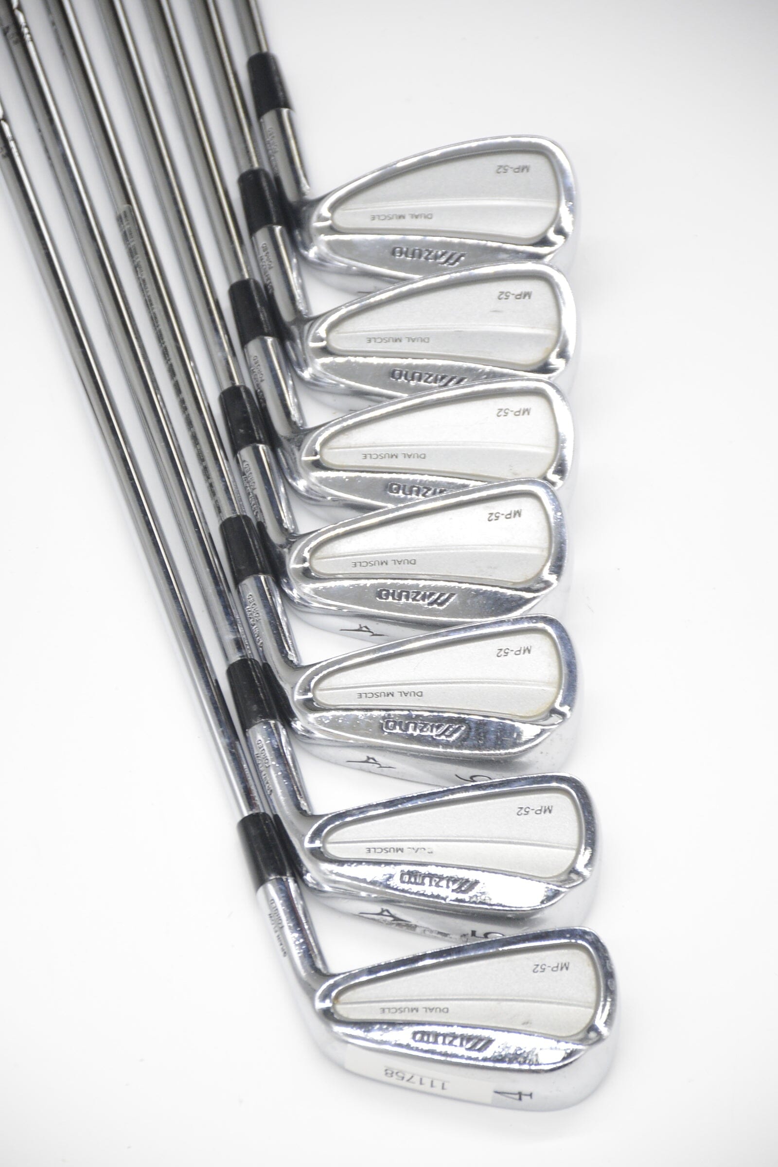 Mizuno MP-52 4-PW Iron Set R Flex Std Length Golf Clubs GolfRoots