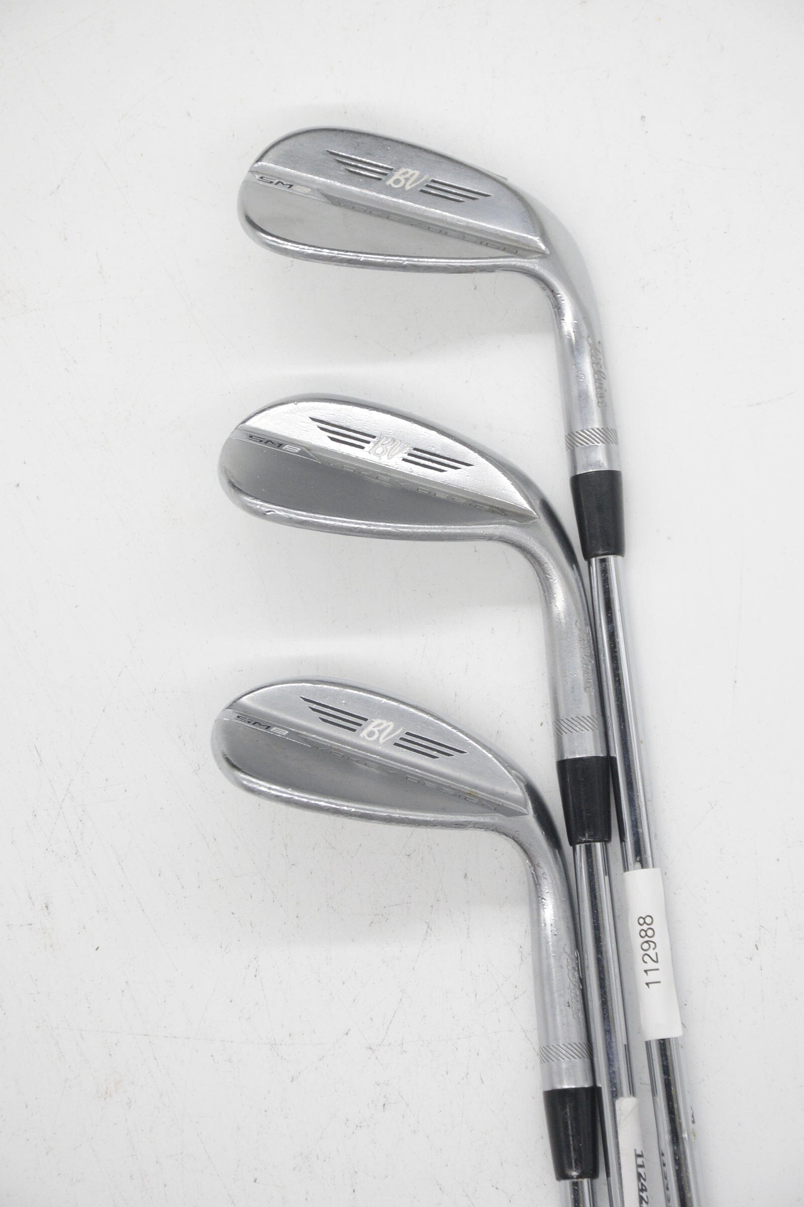 Titleist Vokey SM8 Tour Chrome 50, 54, 58 Degree Wedge Set Wedge Flex Golf Clubs GolfRoots