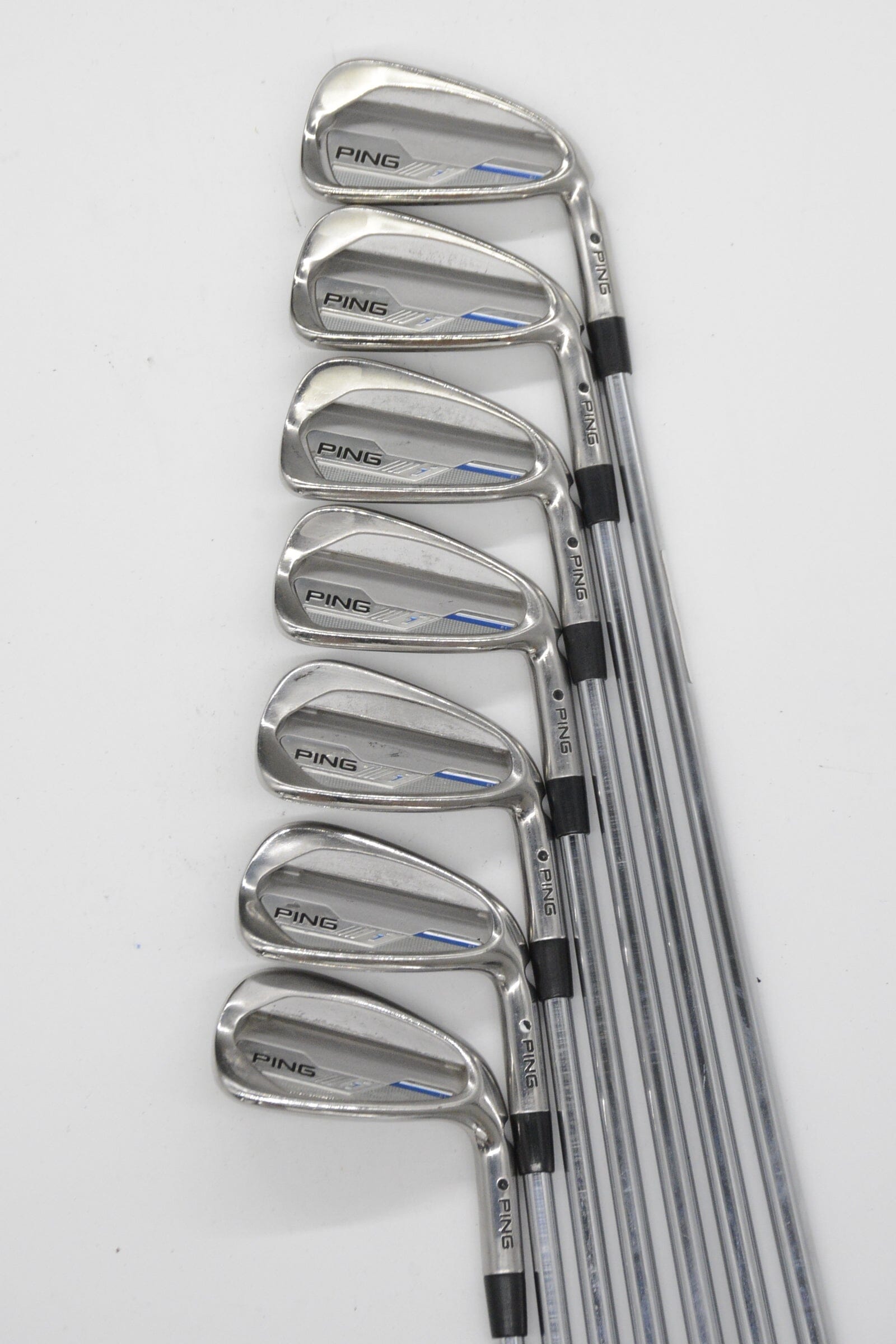 Ping I Series E1 4-PW Iron Set R Flex +1.5" Golf Clubs GolfRoots