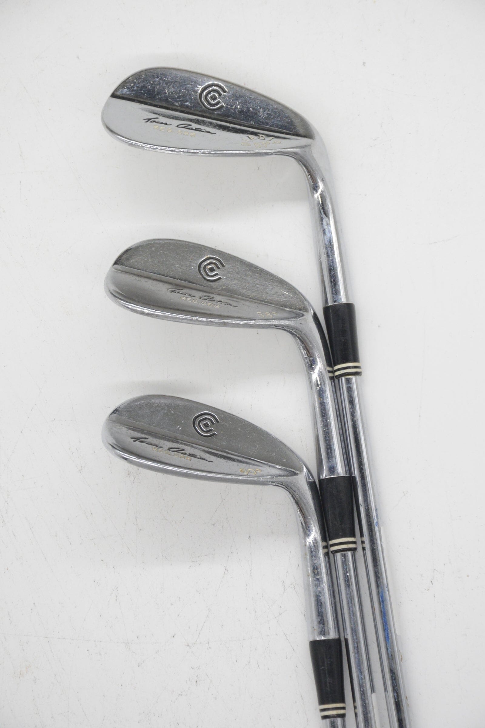 Cleveland 588 Tour Action 53, 56, 60 Degree Wedge Set Wedge Flex Golf Clubs GolfRoots