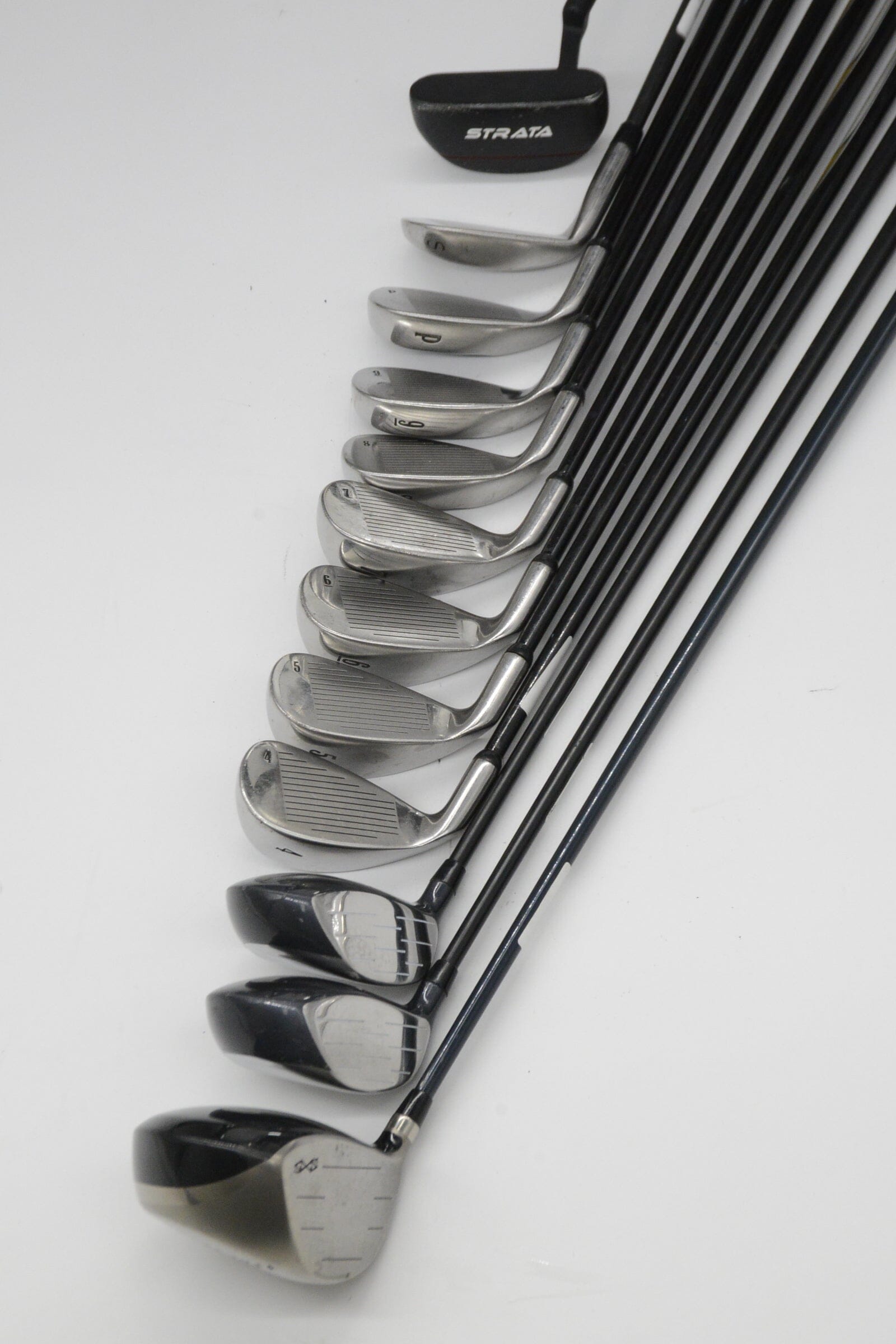 Extreme 5 Stainless Mixed Full Set S Flex Std Length Golf Clubs GolfRoots