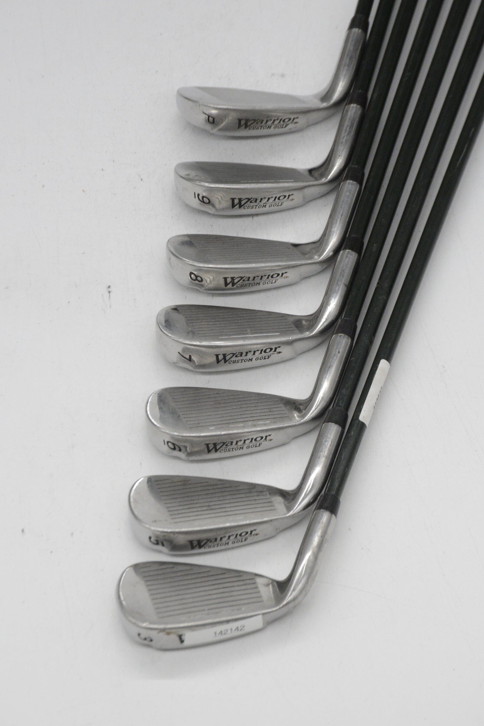 Warrior 3, 5-PW Iron Set S Flex +0.25" Golf Clubs GolfRoots