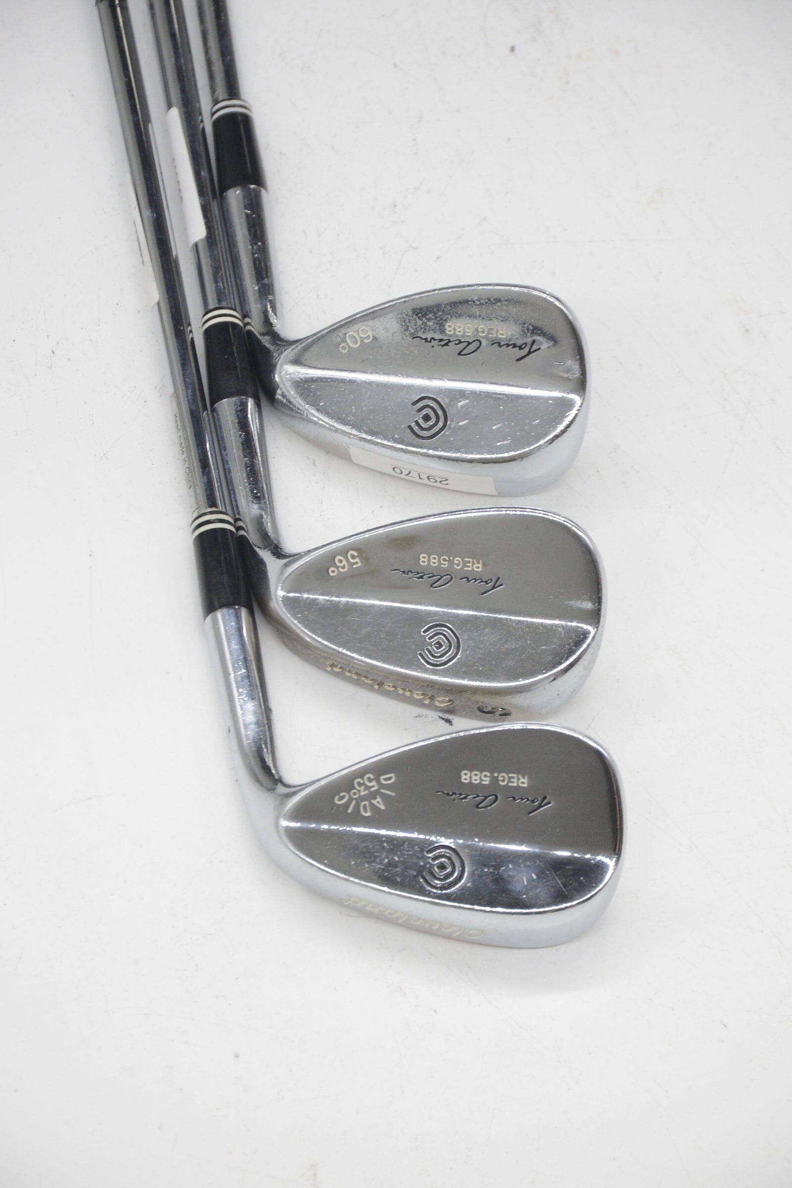 Cleveland 588 Tour Action 53, 56, 60 Degree Wedge Set Wedge Flex Golf Clubs GolfRoots