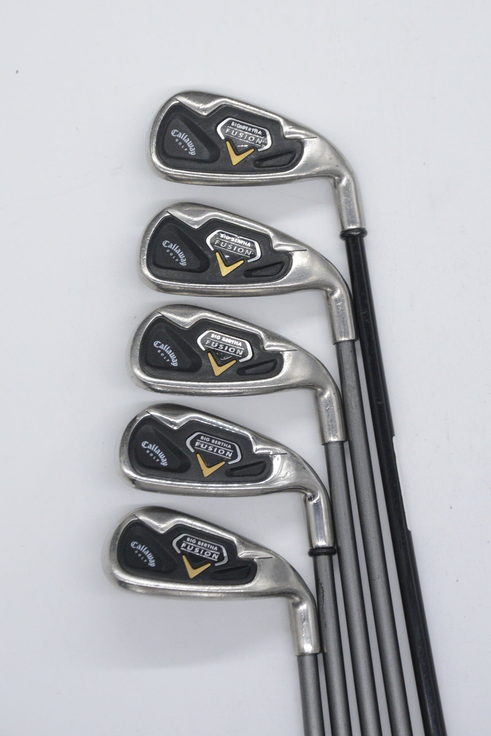 Callaway Big Bertha Fusion 6-PW Iron Set R Flex -0.25" Golf Clubs GolfRoots