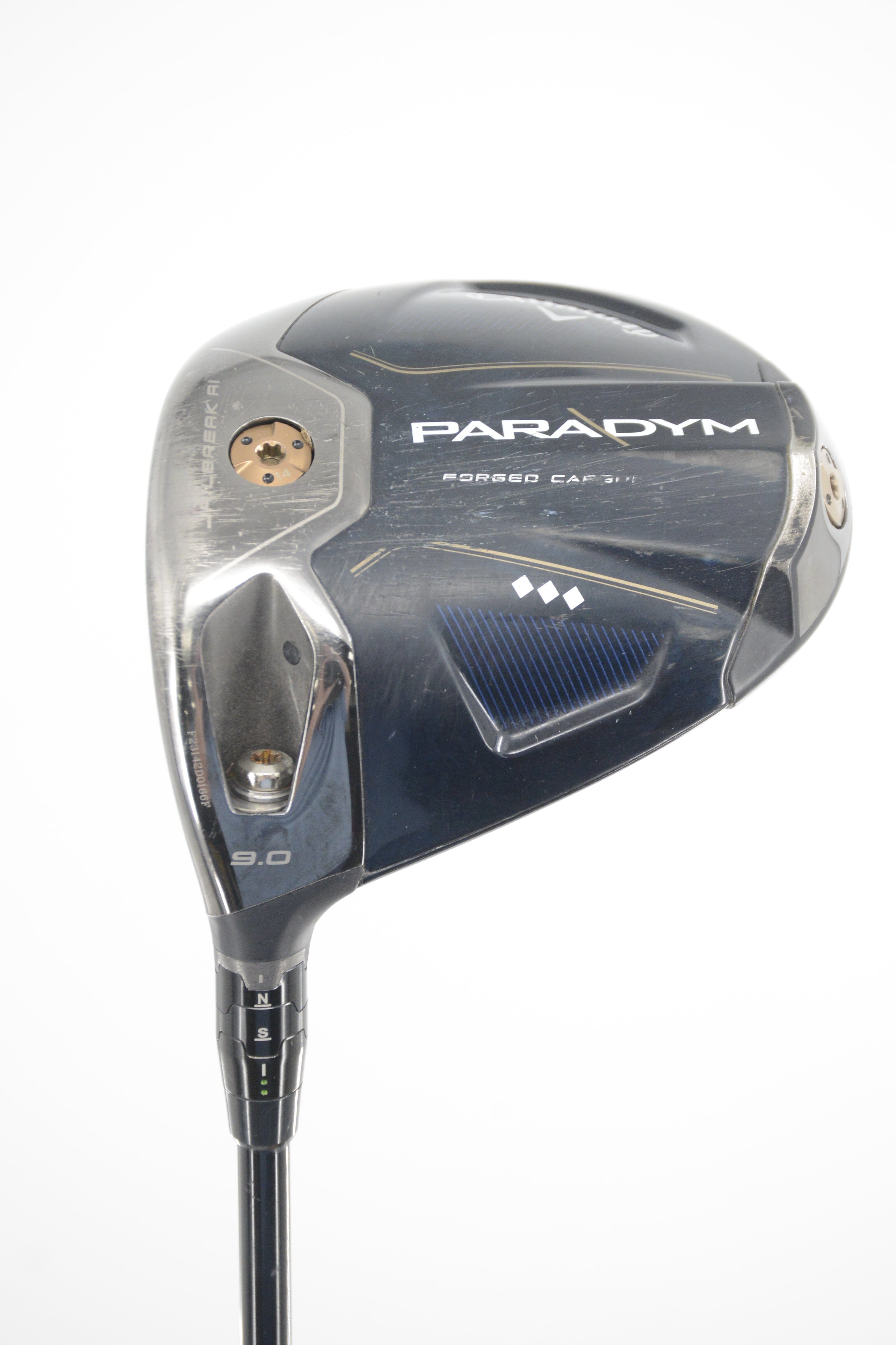 Lefty Callaway Paradym Triple Diamond 9 Degree Driver X Flex 45.25" Golf Clubs GolfRoots