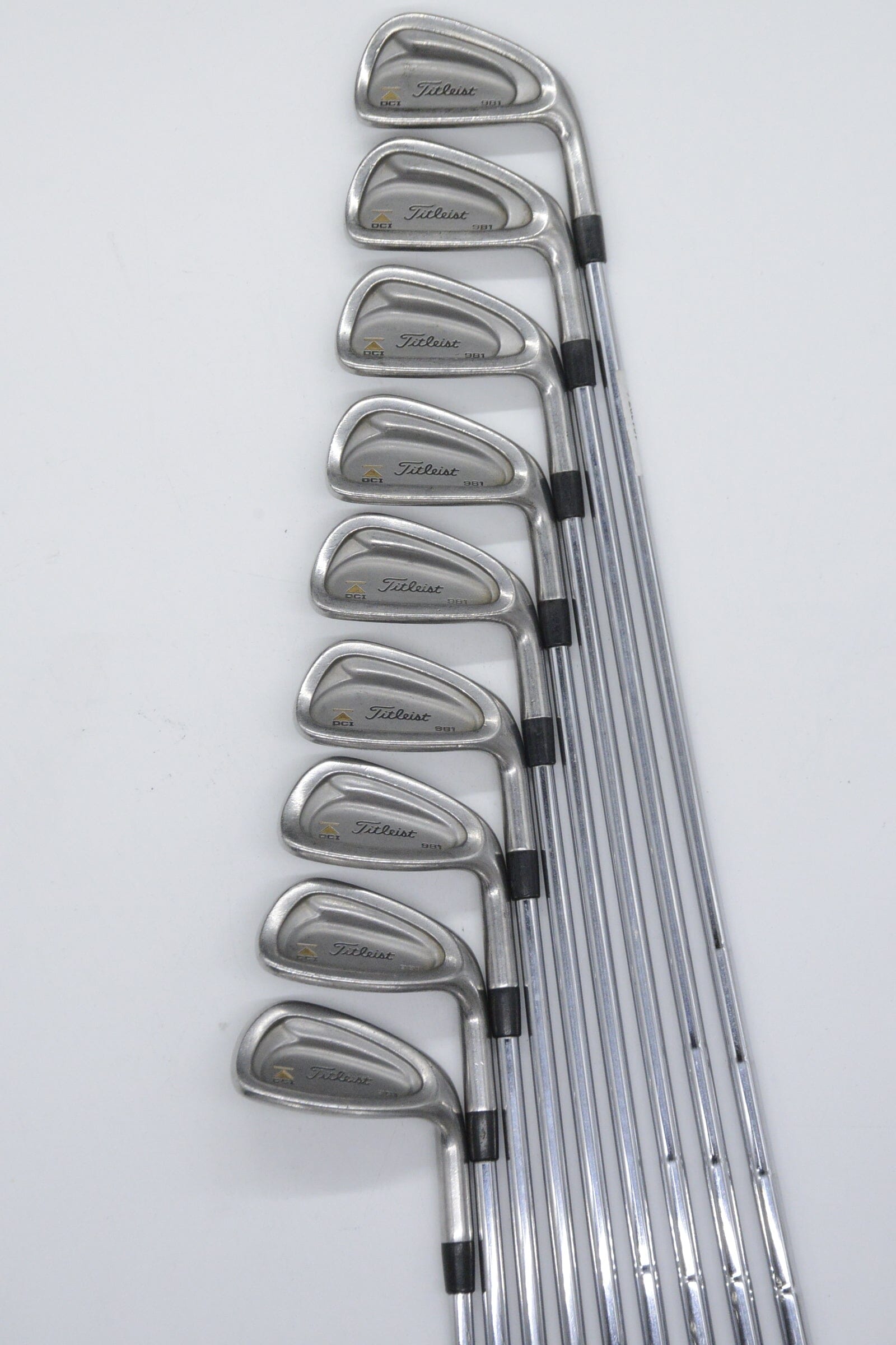 Titleist DCI 981 2-PW Iron Set S Flex -0.25" Golf Clubs GolfRoots