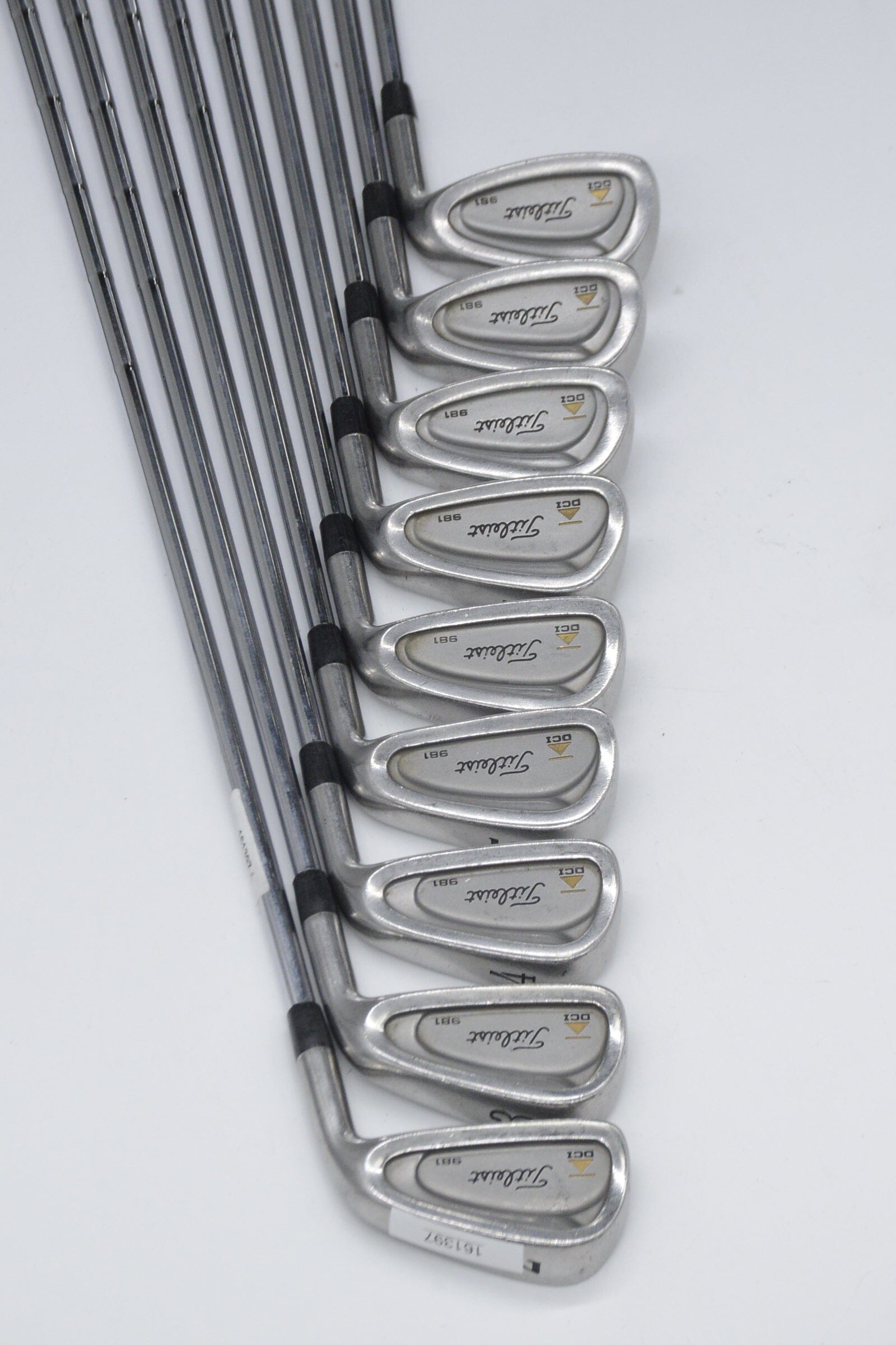 Titleist DCI 981 2-PW Iron Set S Flex -0.25" Golf Clubs GolfRoots