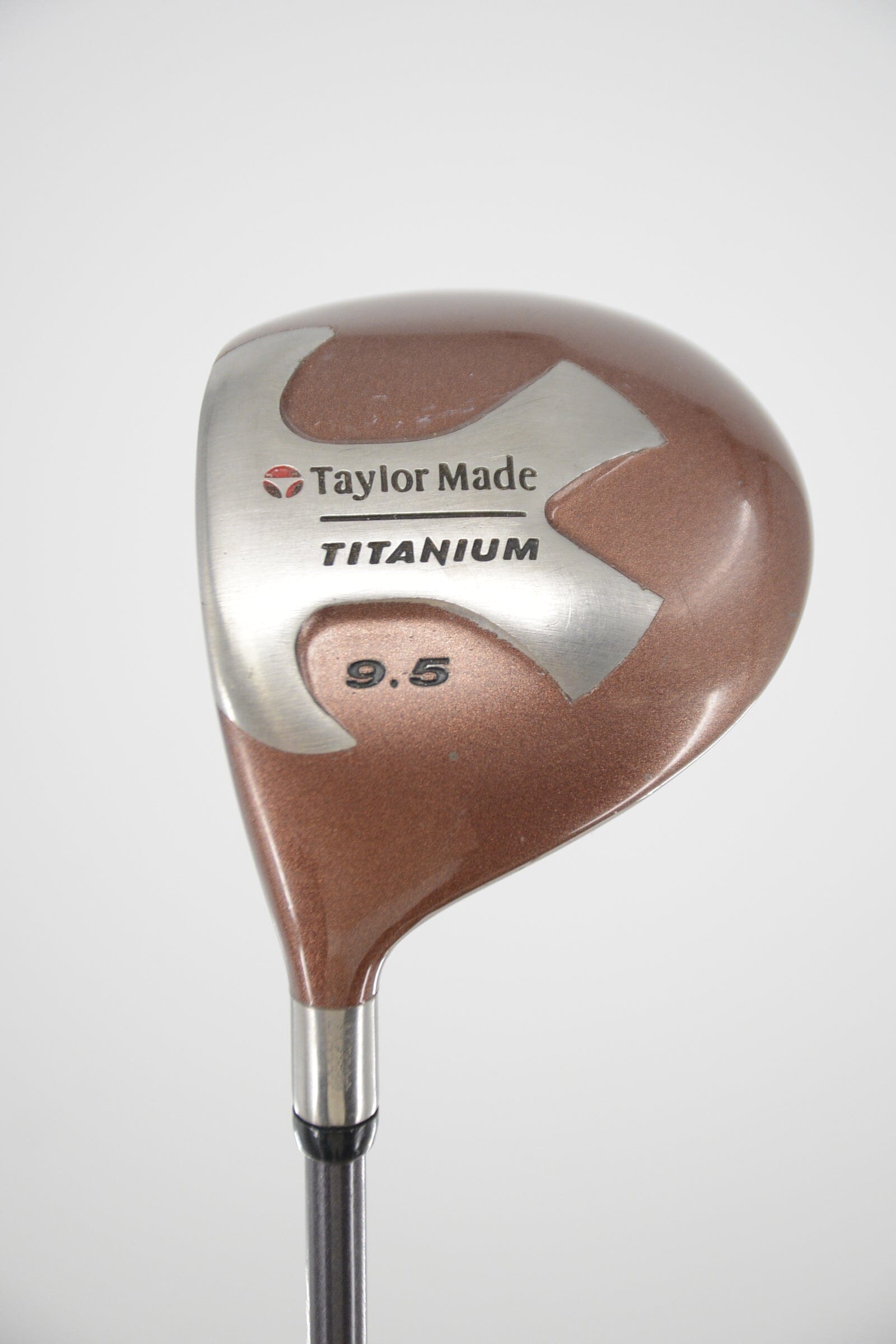 Lefty TaylorMade Titanium Bubble 9.5 Degree Driver S Flex 45.5" Golf Clubs GolfRoots