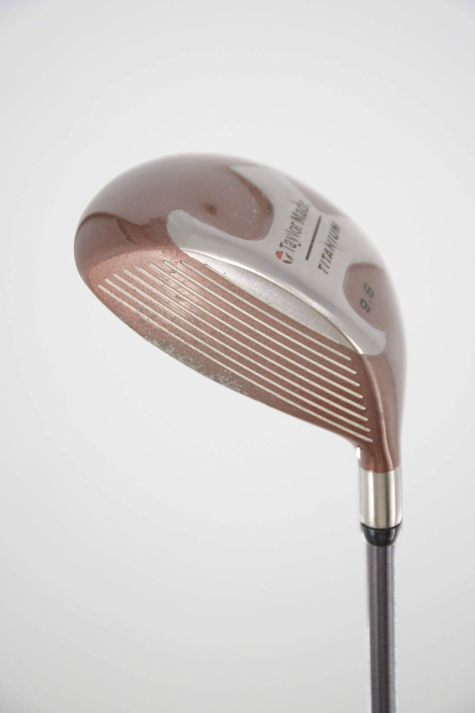 Lefty TaylorMade Titanium Bubble 9.5 Degree Driver S Flex 45.5" Golf Clubs GolfRoots