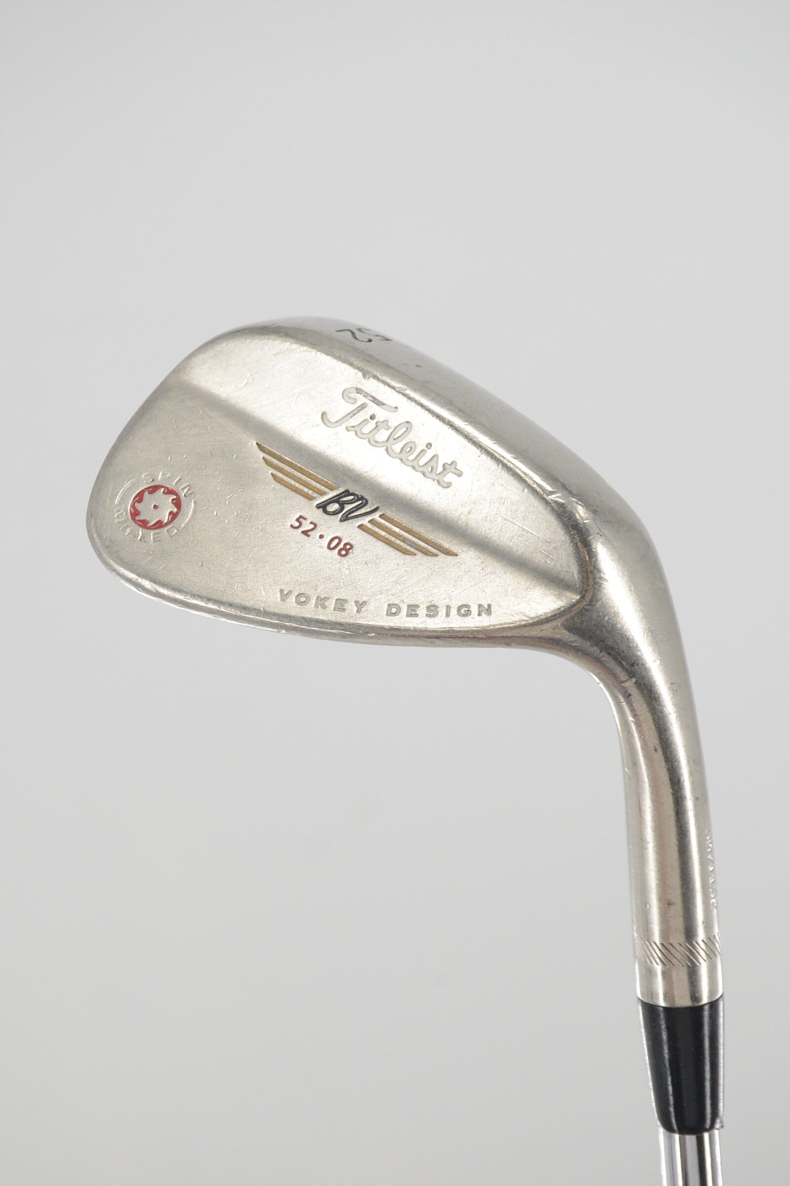 Titleist Vokey Spin Milled 52 Degree Wedge Wedge Flex 35.25" Golf Clubs GolfRoots