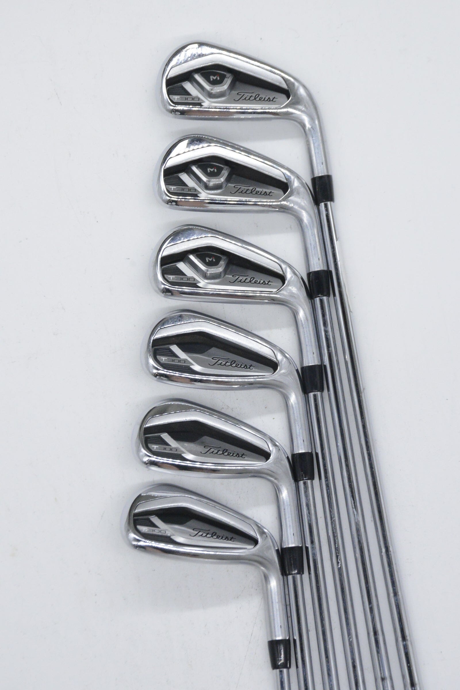 Titleist T300 2021 5-PW Iron Set S Flex -0.25" Golf Clubs GolfRoots