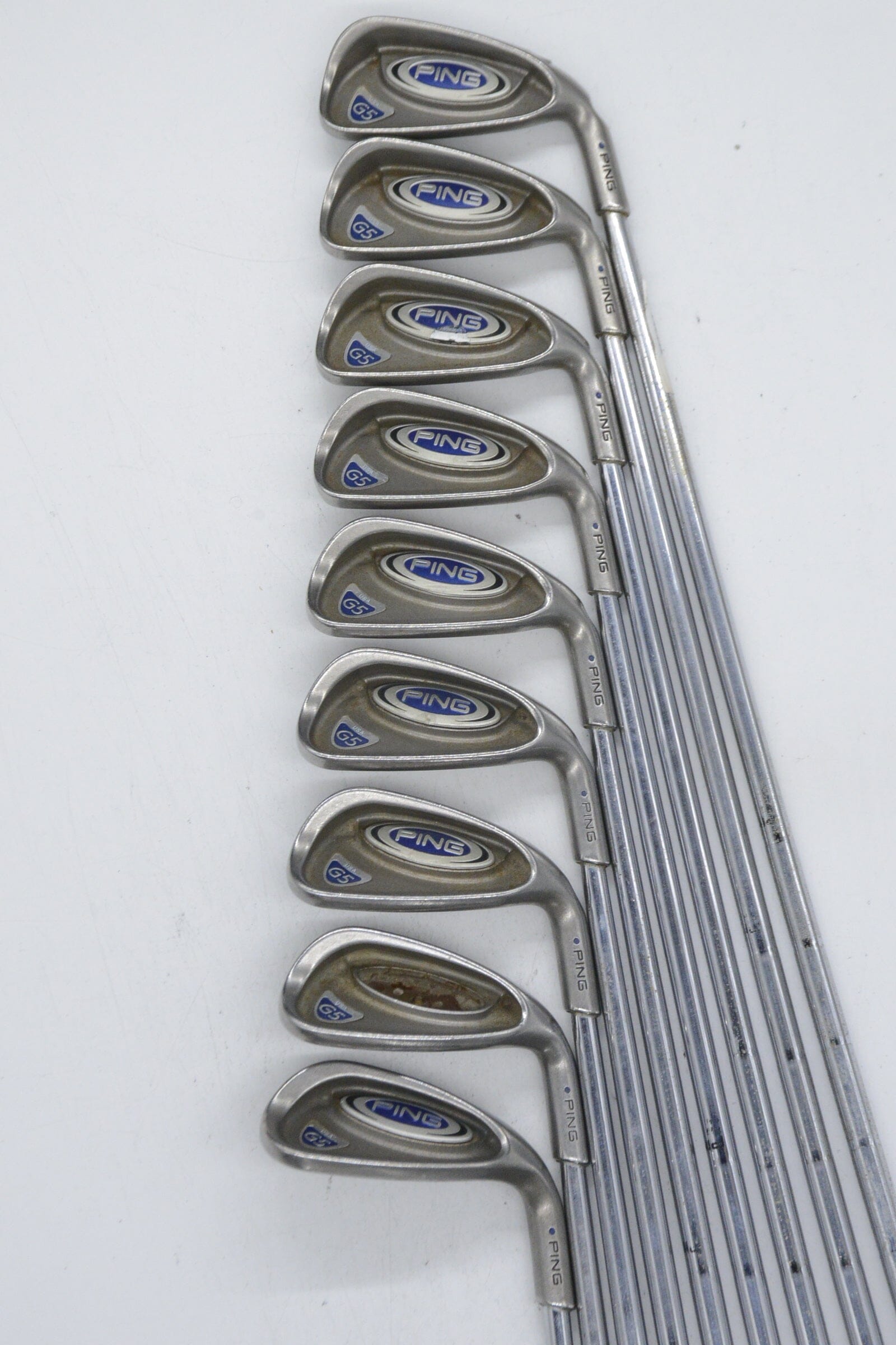 Ping G5 3-PW, SW Iron Set R Flex -0.25" Golf Clubs GolfRoots