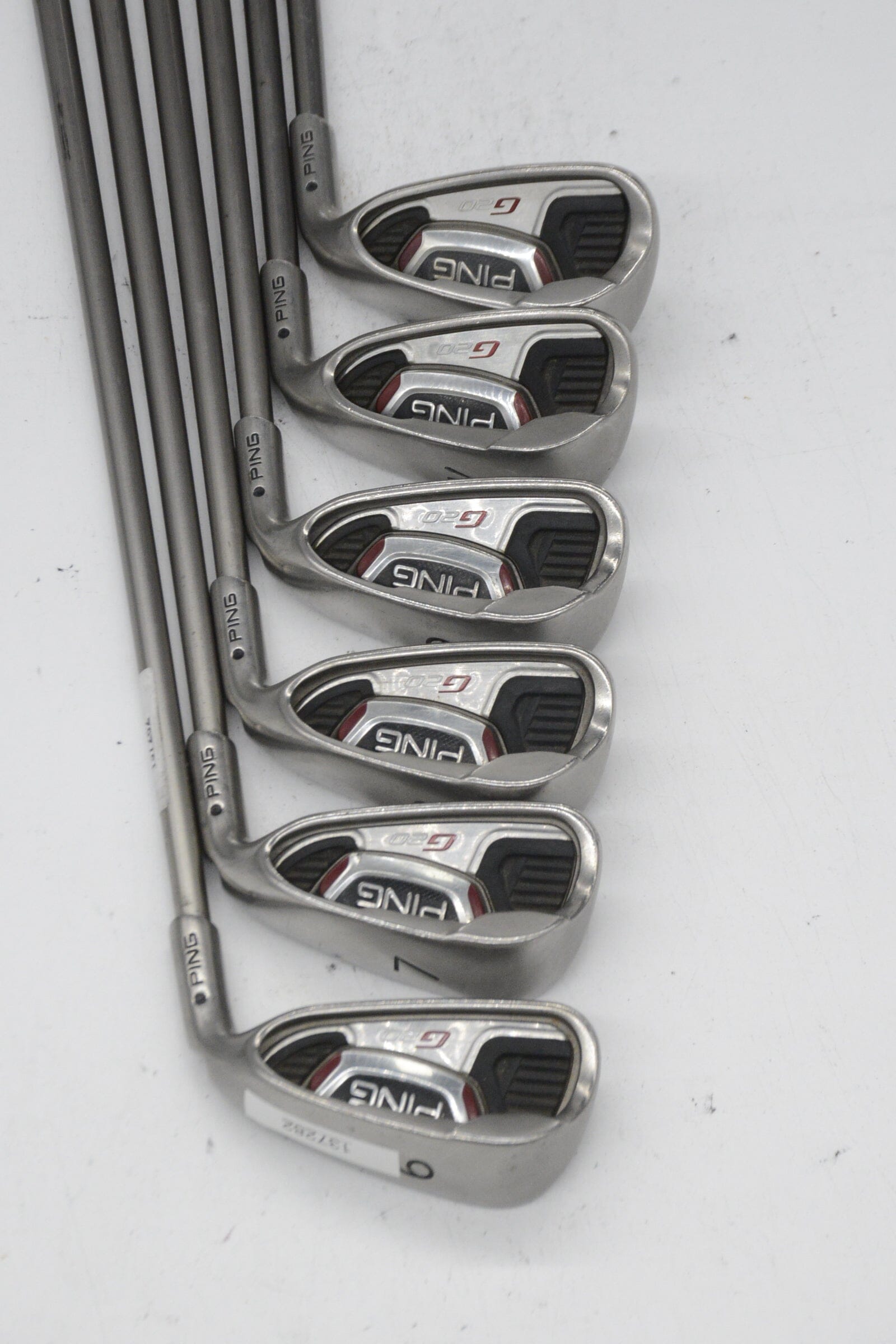 Ping G20 6-UW Iron Set SR Flex -0.5" Golf Clubs GolfRoots