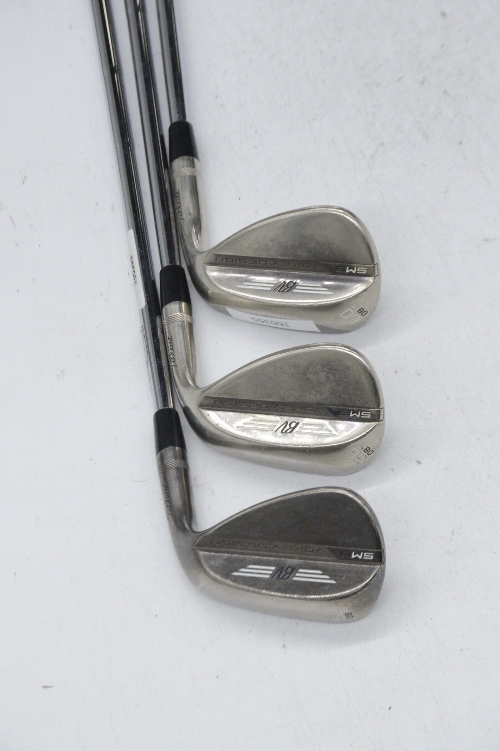 Titleist Vokey SM8 Brushed Steel 52, 56, 60 Degree Wedge Set S Flex Golf Clubs GolfRoots
