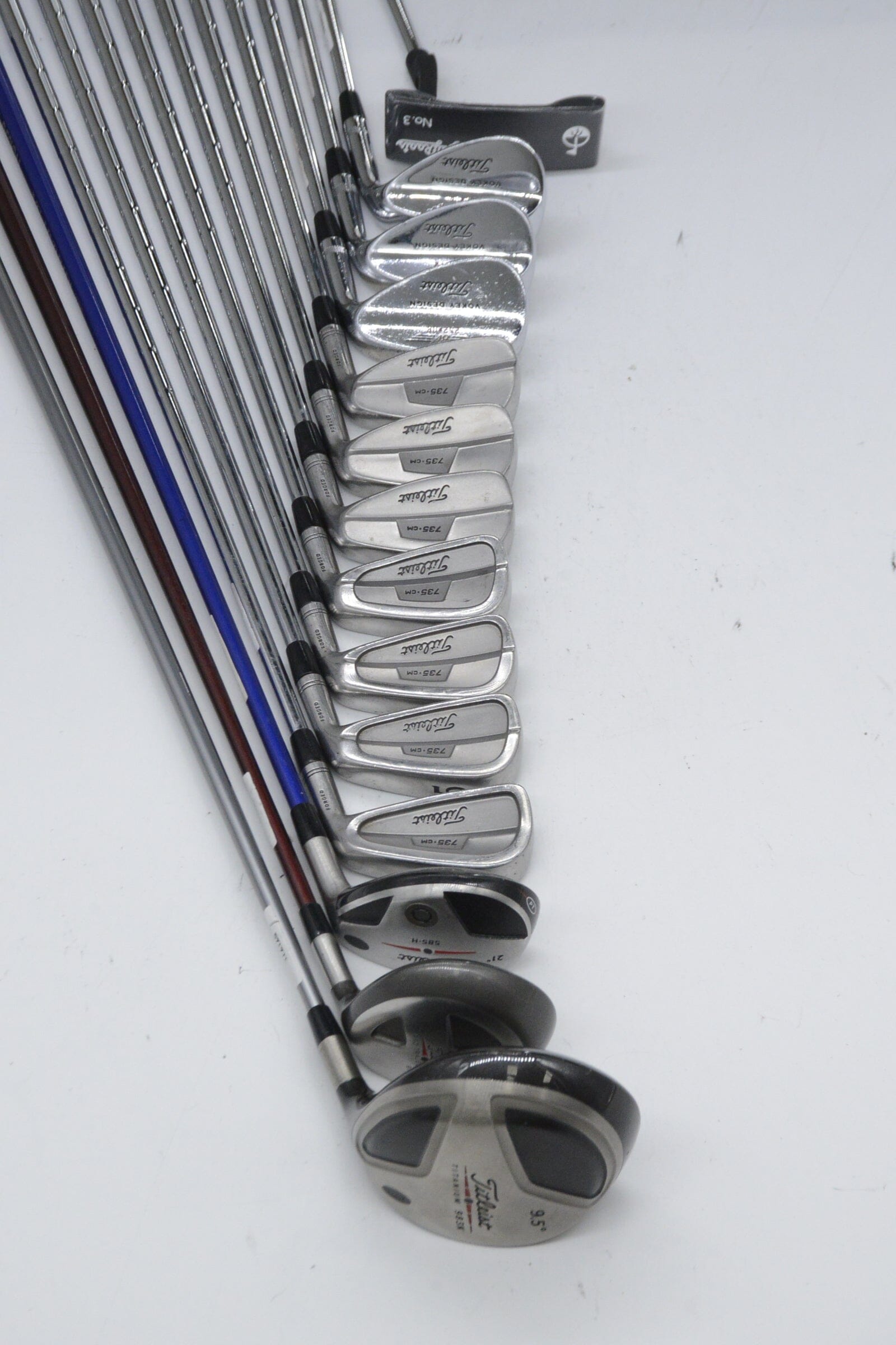 Titleist 735.CM Forged Mixed Full Set S Flex Std Length