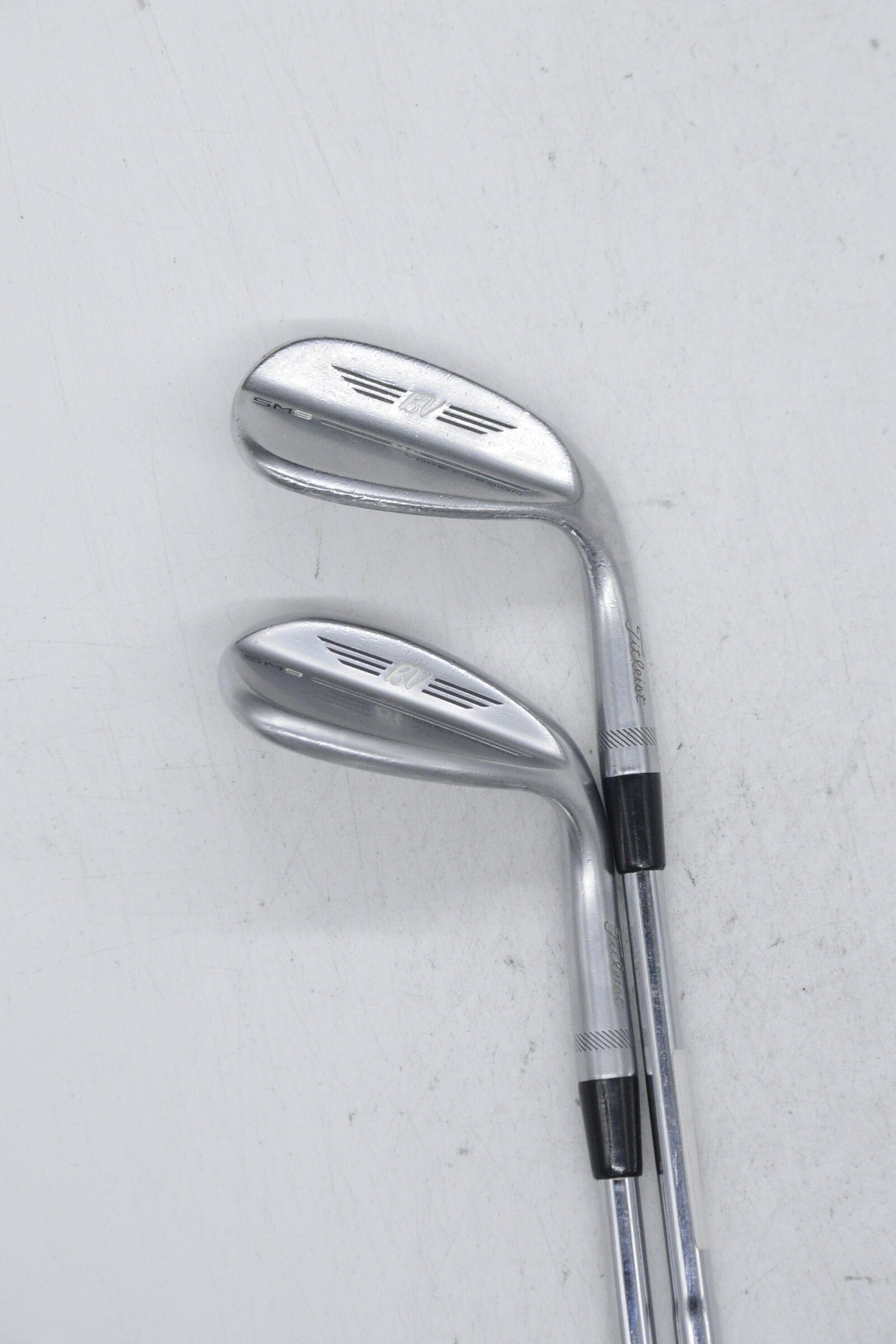 Titleist Vokey SM9 Tour Chrome 54 & 60 Degree Wedge Set Wedge Flex Golf Clubs GolfRoots