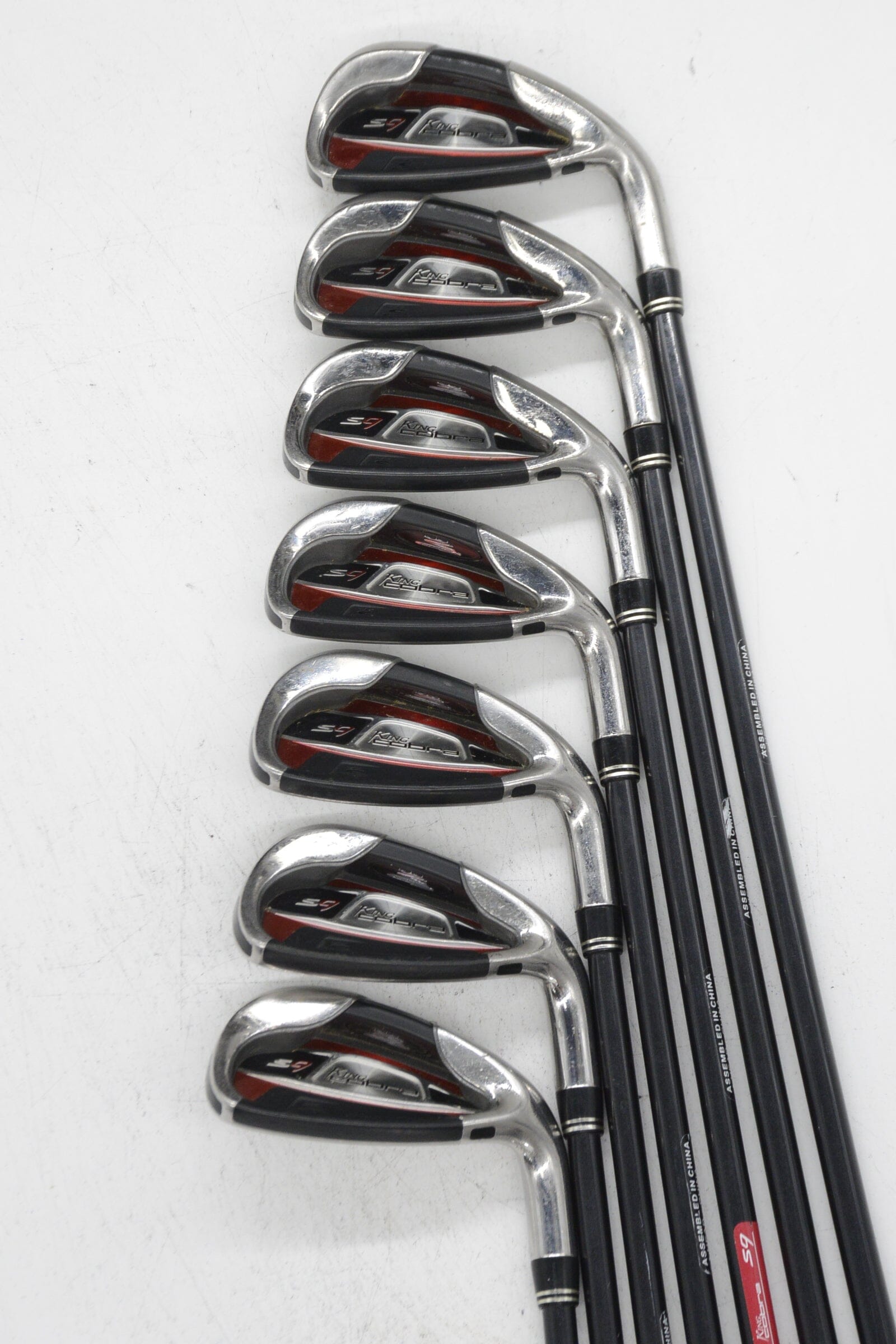 Cobra S9 4-PW Iron Set R Flex -0.5" Golf Clubs GolfRoots