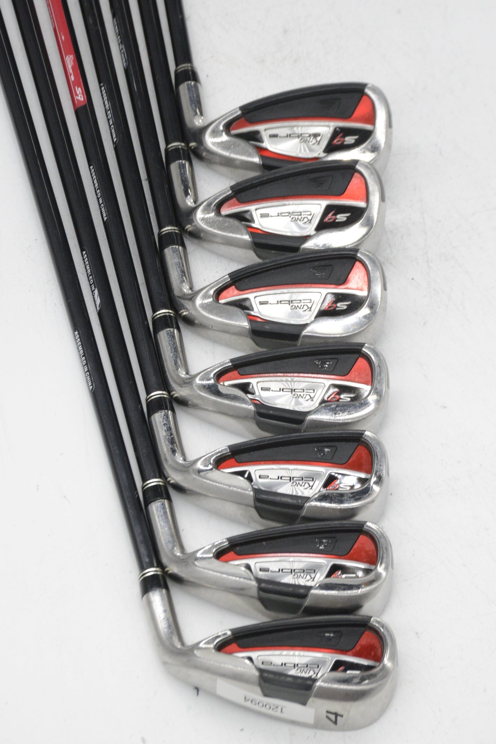 Cobra S9 4-PW Iron Set R Flex -0.5" Golf Clubs GolfRoots