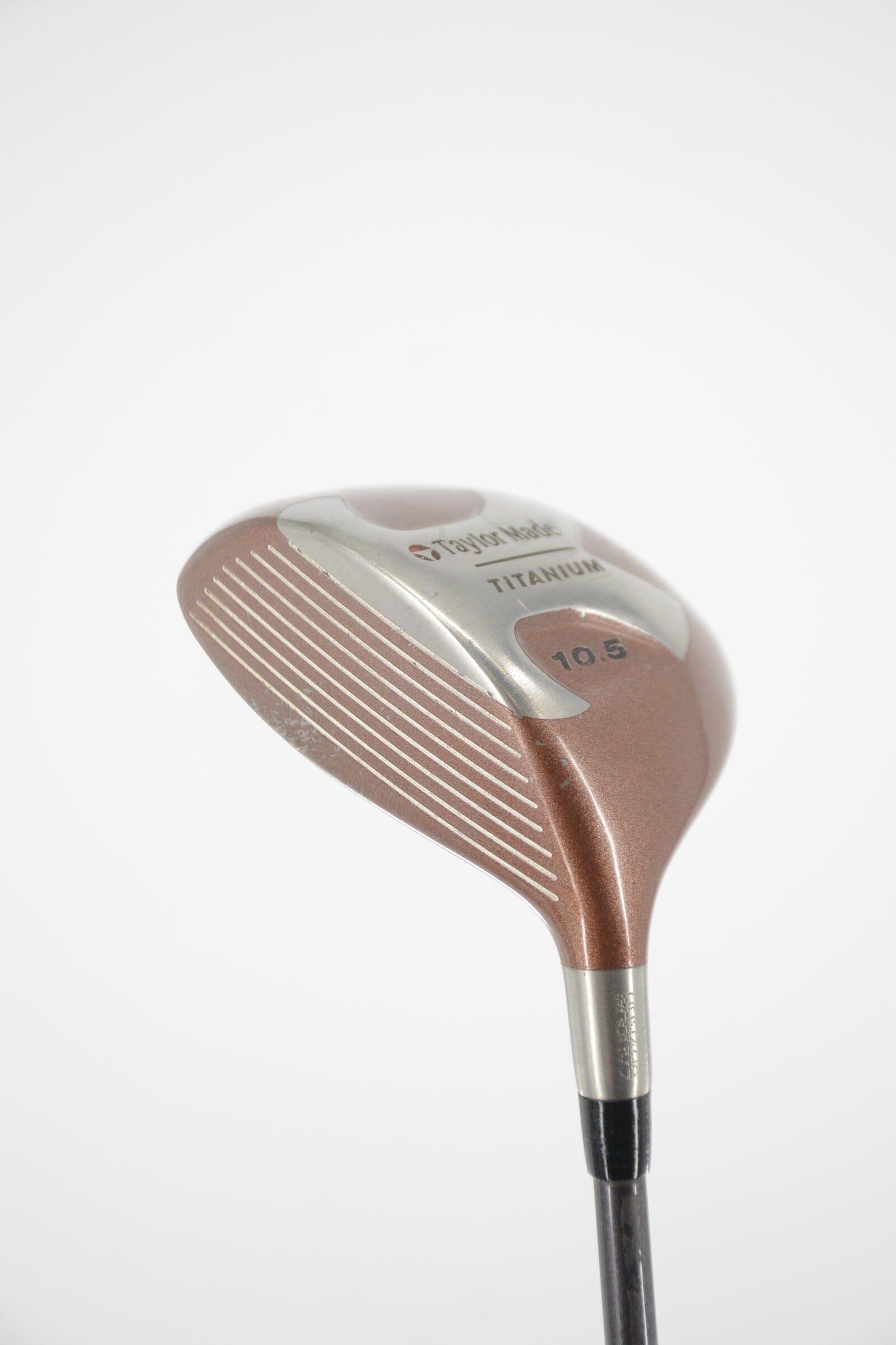 Lefty Taylormade Titanium Bubble 10.5 Degree Driver S Flex 45.25" Golf Clubs GolfRoots