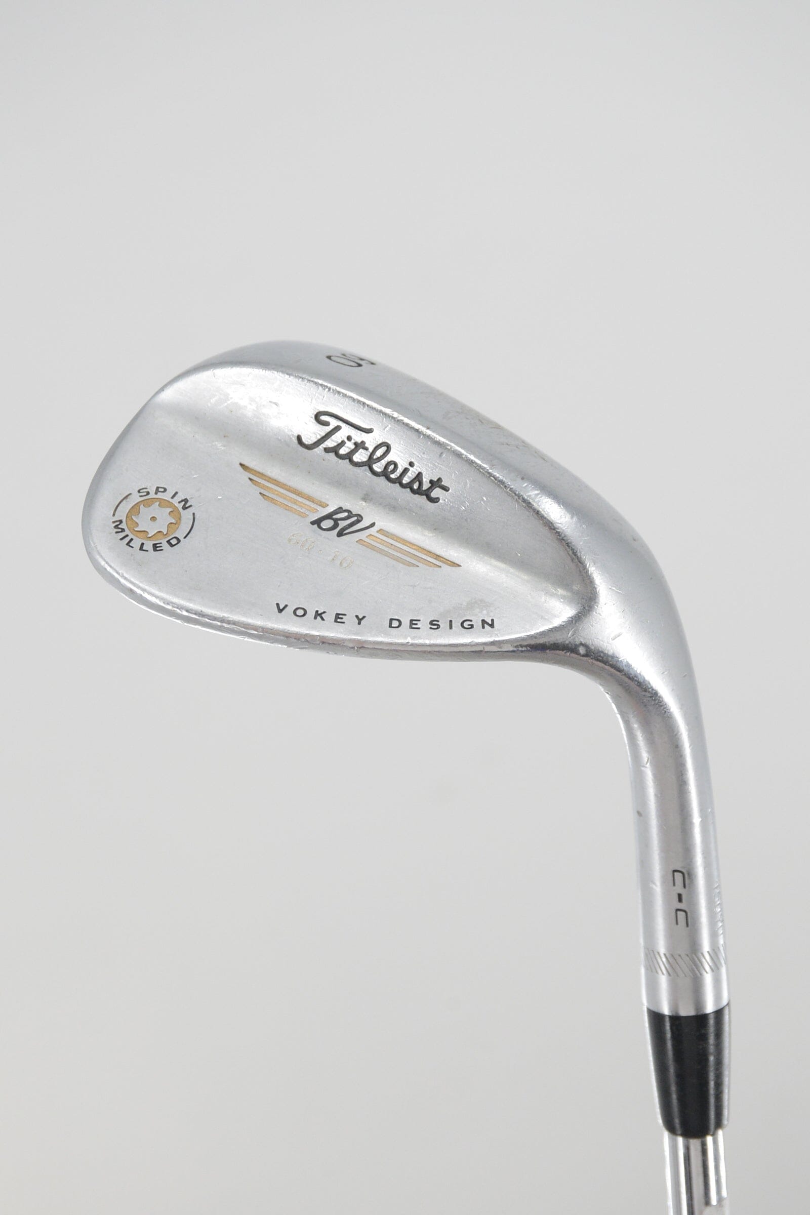 Titleist Vokey Spin Milled Chrome C-C 60 Degree Wedge S Flex 35" Golf Clubs GolfRoots