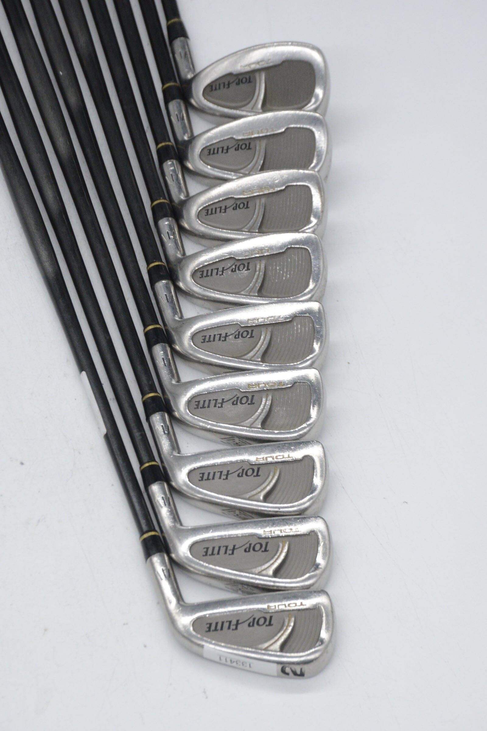 Top Flite Tour 2-4, 6-PW, SW Iron Set S Flex -0.25" Golf Clubs GolfRoots