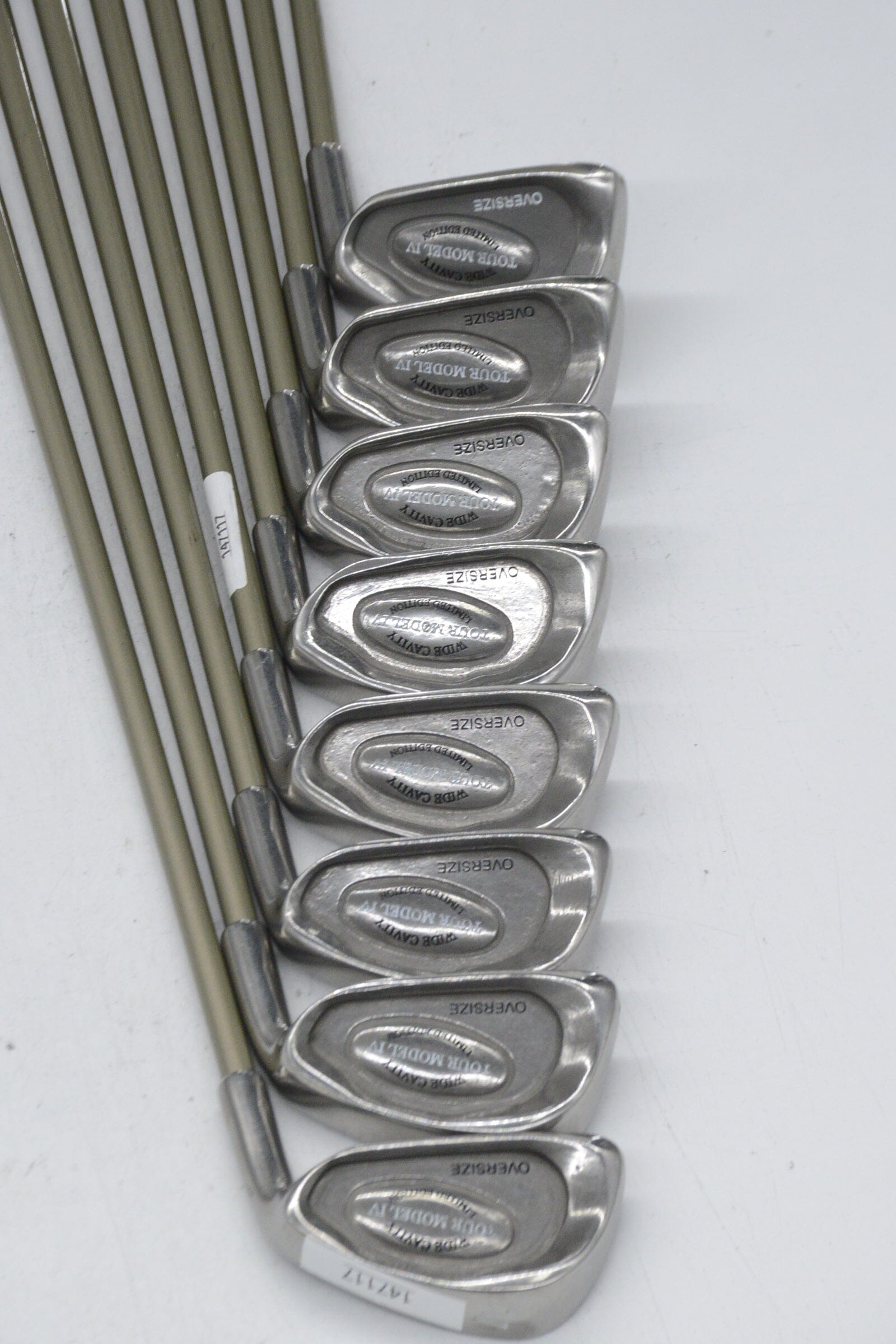 Women's Tour Model IV Wide Cavity 4-PW, SW Iron Set W Flex -1" Golf Clubs GolfRoots
