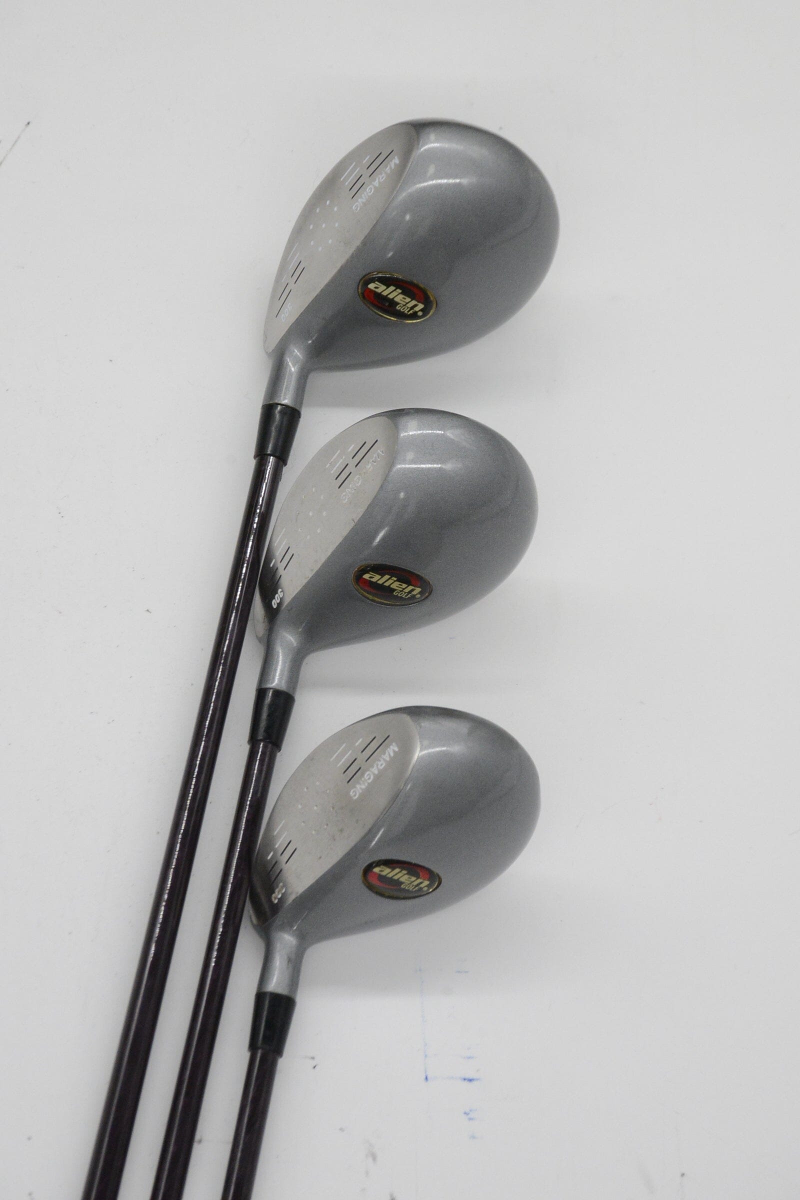 Alien Golf Quad Metal 3W, 5W, 7W Wood Set R Flex Golf Clubs GolfRoots