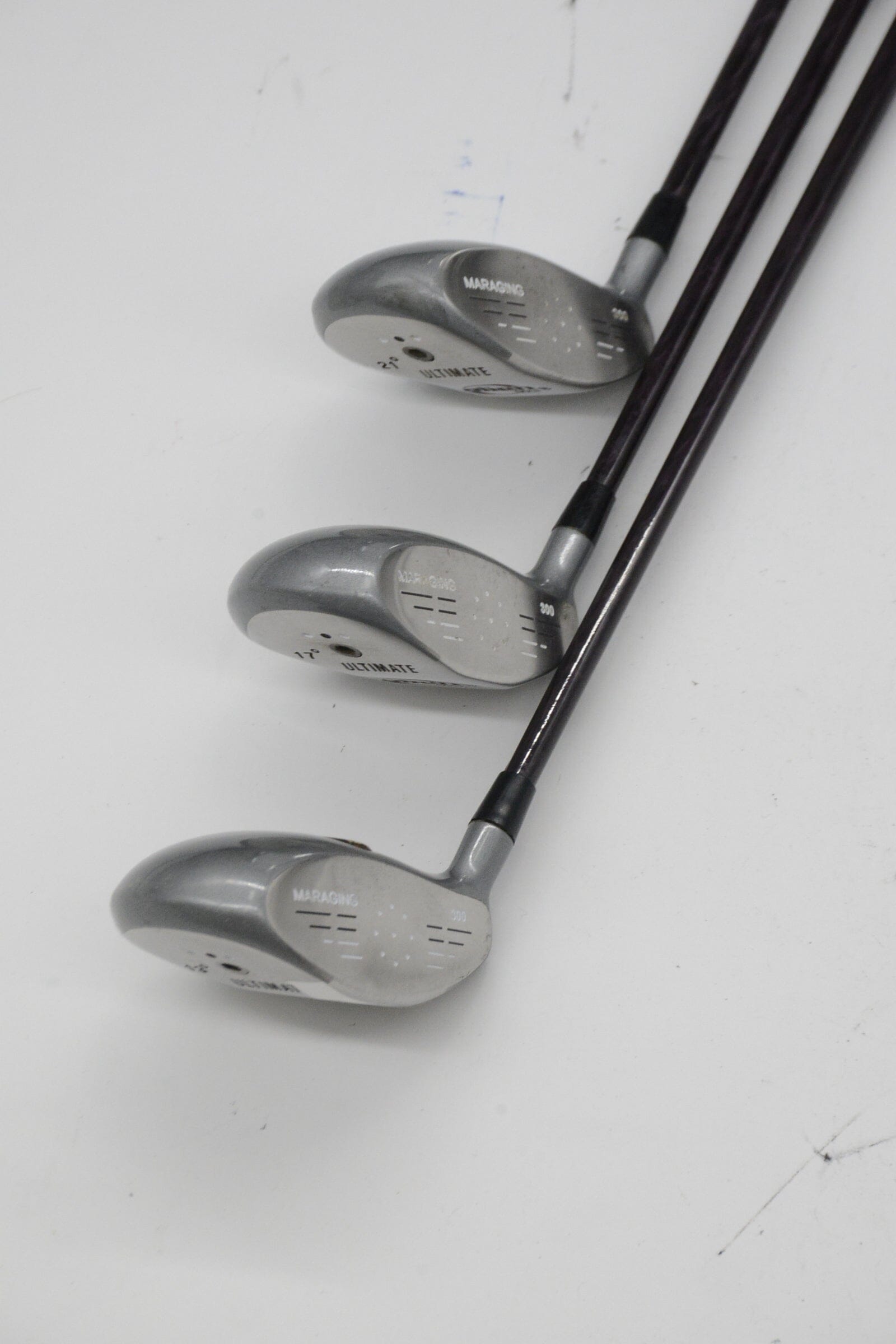 Alien Golf Quad Metal 3W, 5W, 7W Wood Set R Flex Golf Clubs GolfRoots