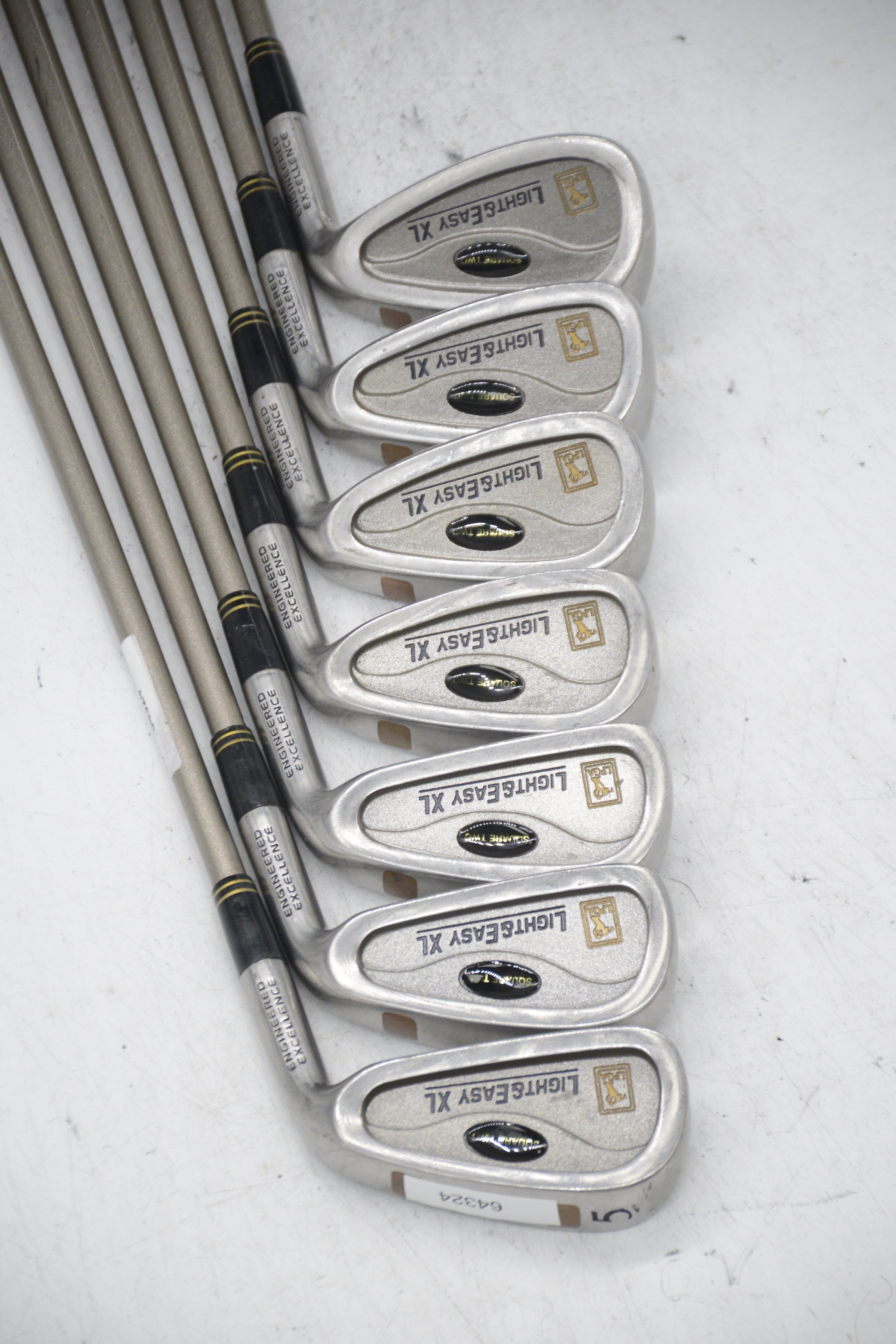 Women's Square Two Light&Easy XL 5-PW, SW Iron Set W Flex -0.25" Golf Clubs GolfRoots