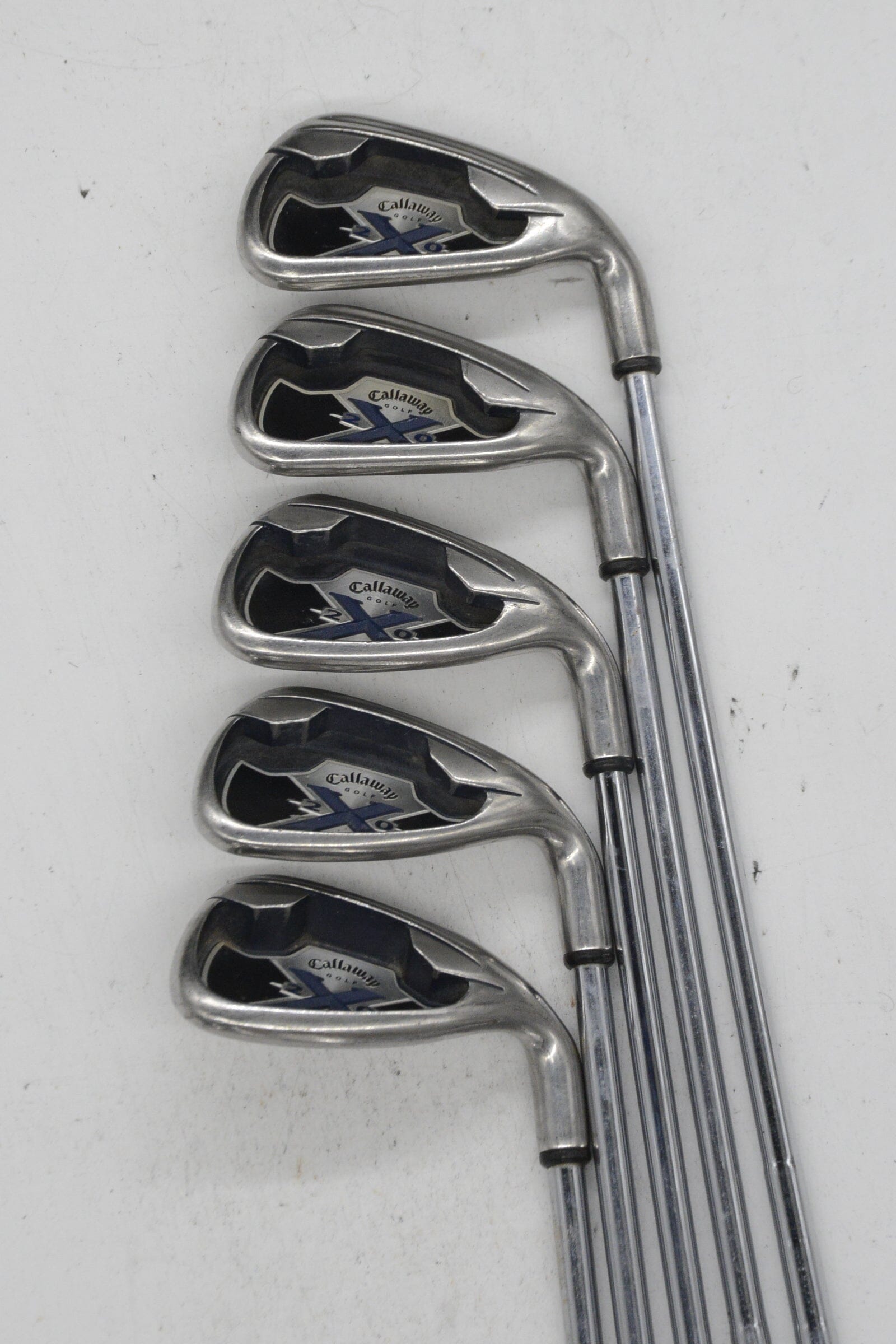 Callaway X-20 6-PW Iron Set Uniflex Std Length Golf Clubs GolfRoots