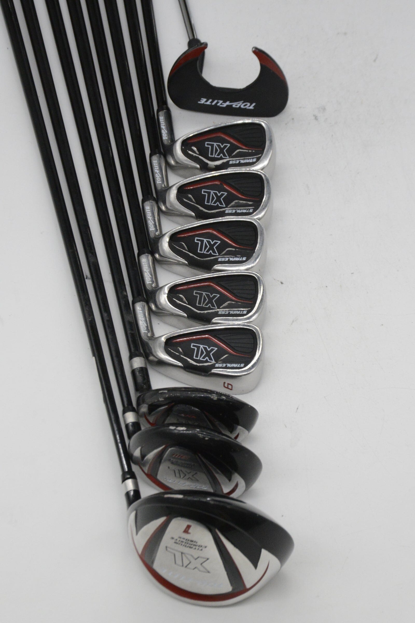 Top Flite XL Mixed Full Set SR Flex -0.75" Golf Clubs GolfRoots