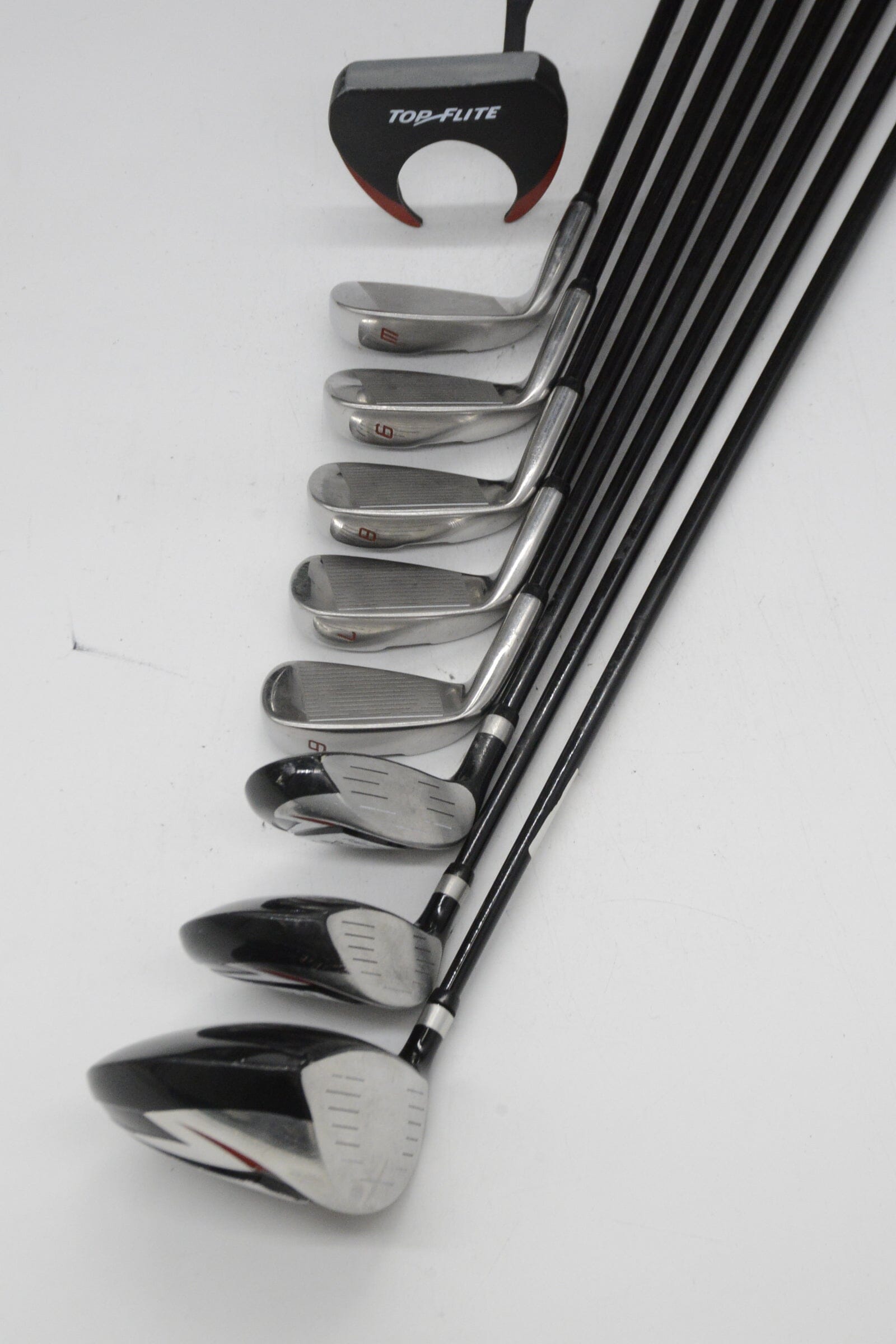 Top Flite XL Mixed Full Set SR Flex -0.75" Golf Clubs GolfRoots