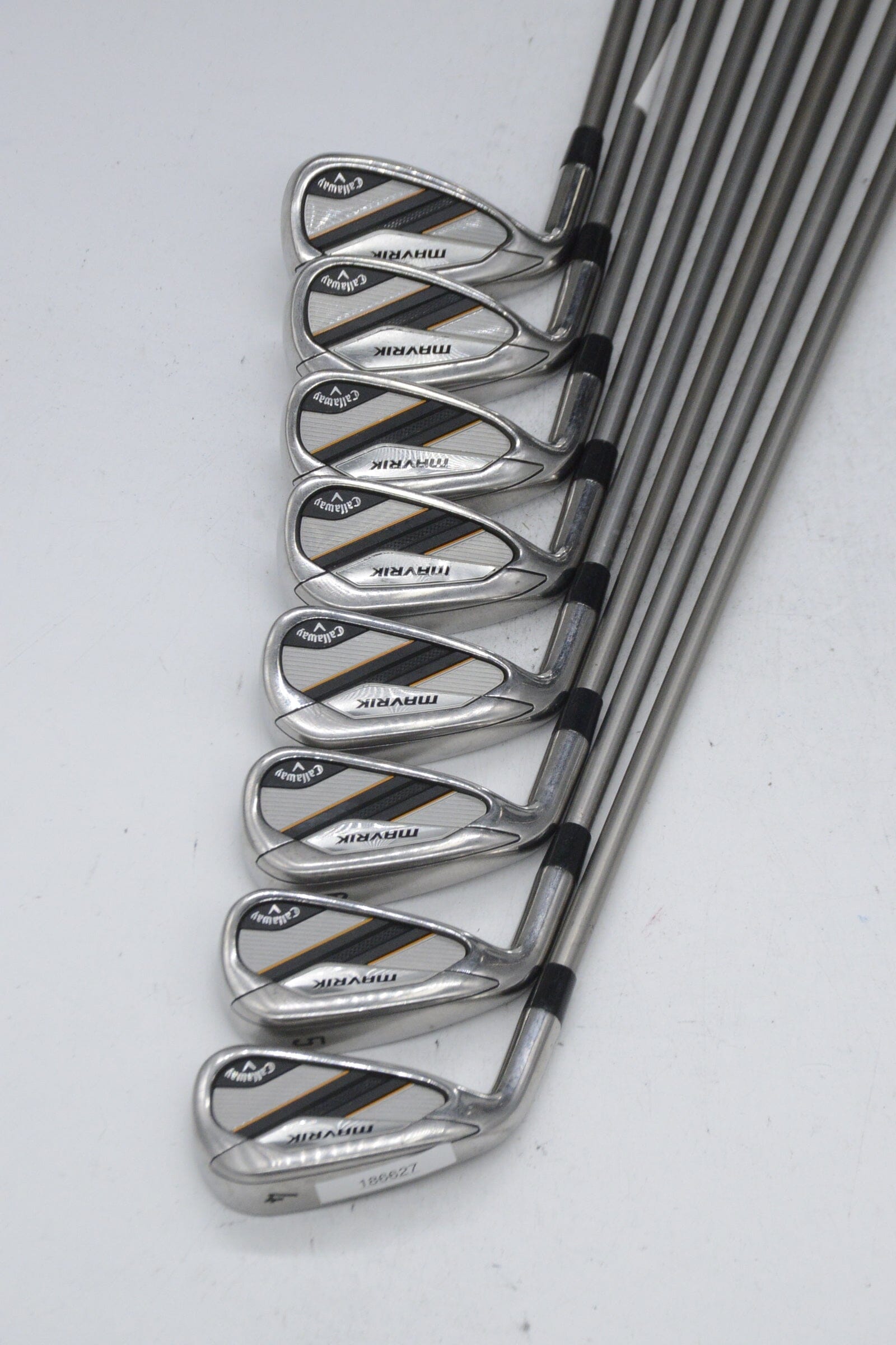 Lefty Callaway Mavrik 4-AW Iron Set S Flex +0.25" Golf Clubs GolfRoots