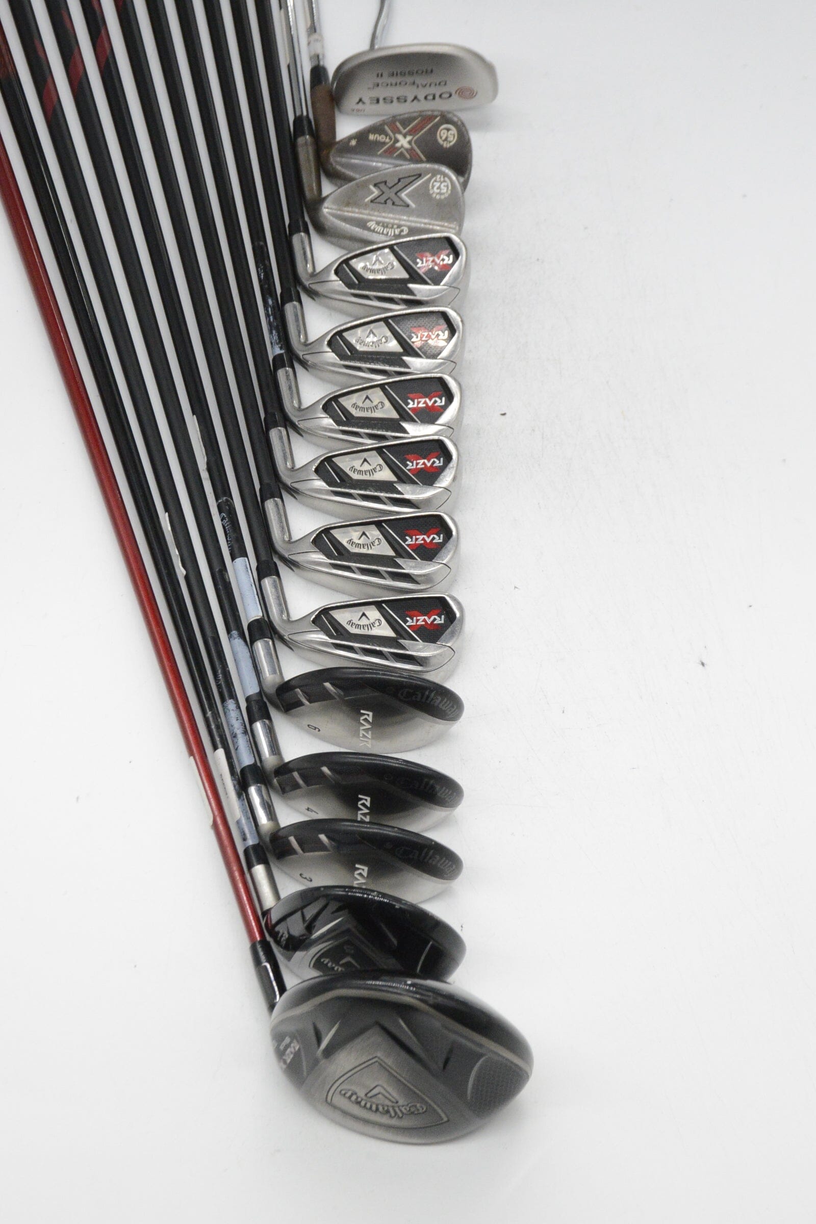 Callaway RAZR X Mixed Full Set R Flex -0.5" Golf Clubs GolfRoots