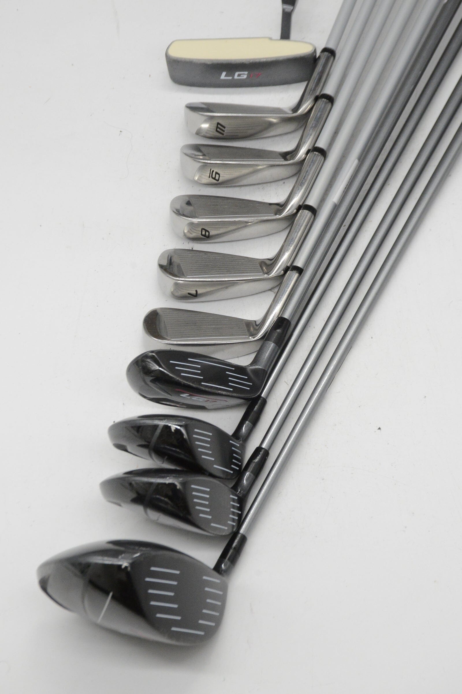 Women's Top Flite Stainless Mixed Full Set W Flex -0.25" Golf Clubs GolfRoots
