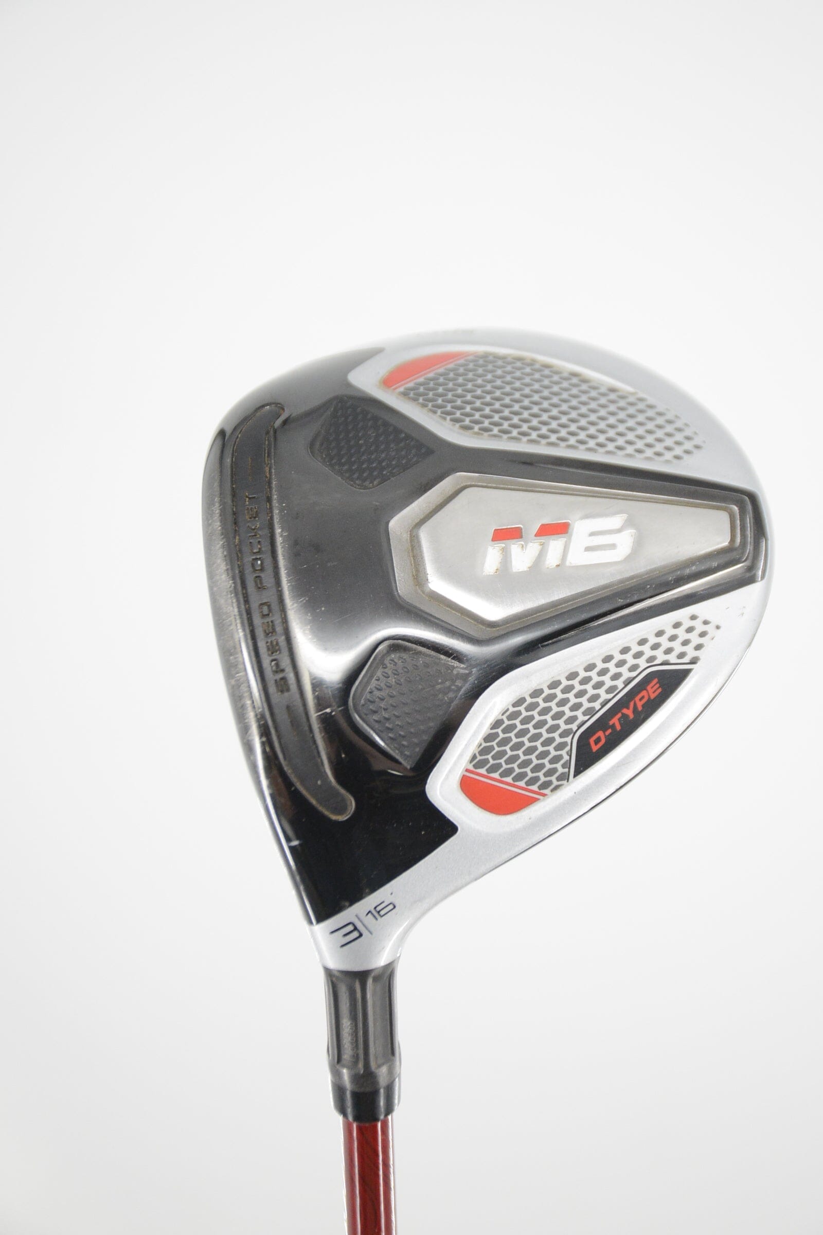Lefty TaylorMade M6 D-Type 3 Wood R Flex 43.25" Golf Clubs GolfRoots