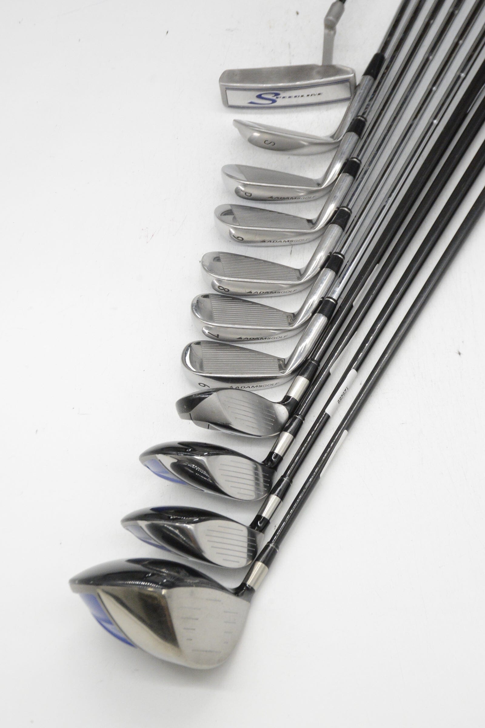 *Dented* Adams Speedline Mixed Full Set Uniflex +0.25" Golf Clubs GolfRoots