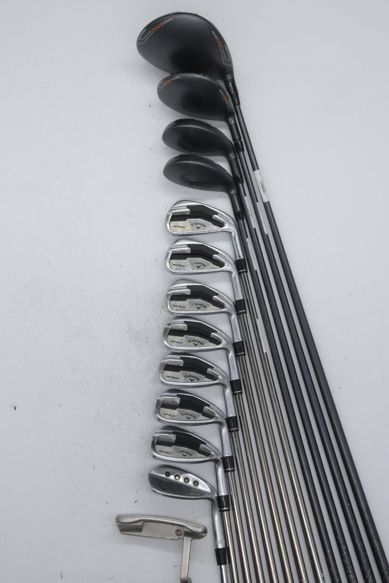 Callaway Apex Forged Mixed Full Set S Flex -0.25" Golf Clubs GolfRoots