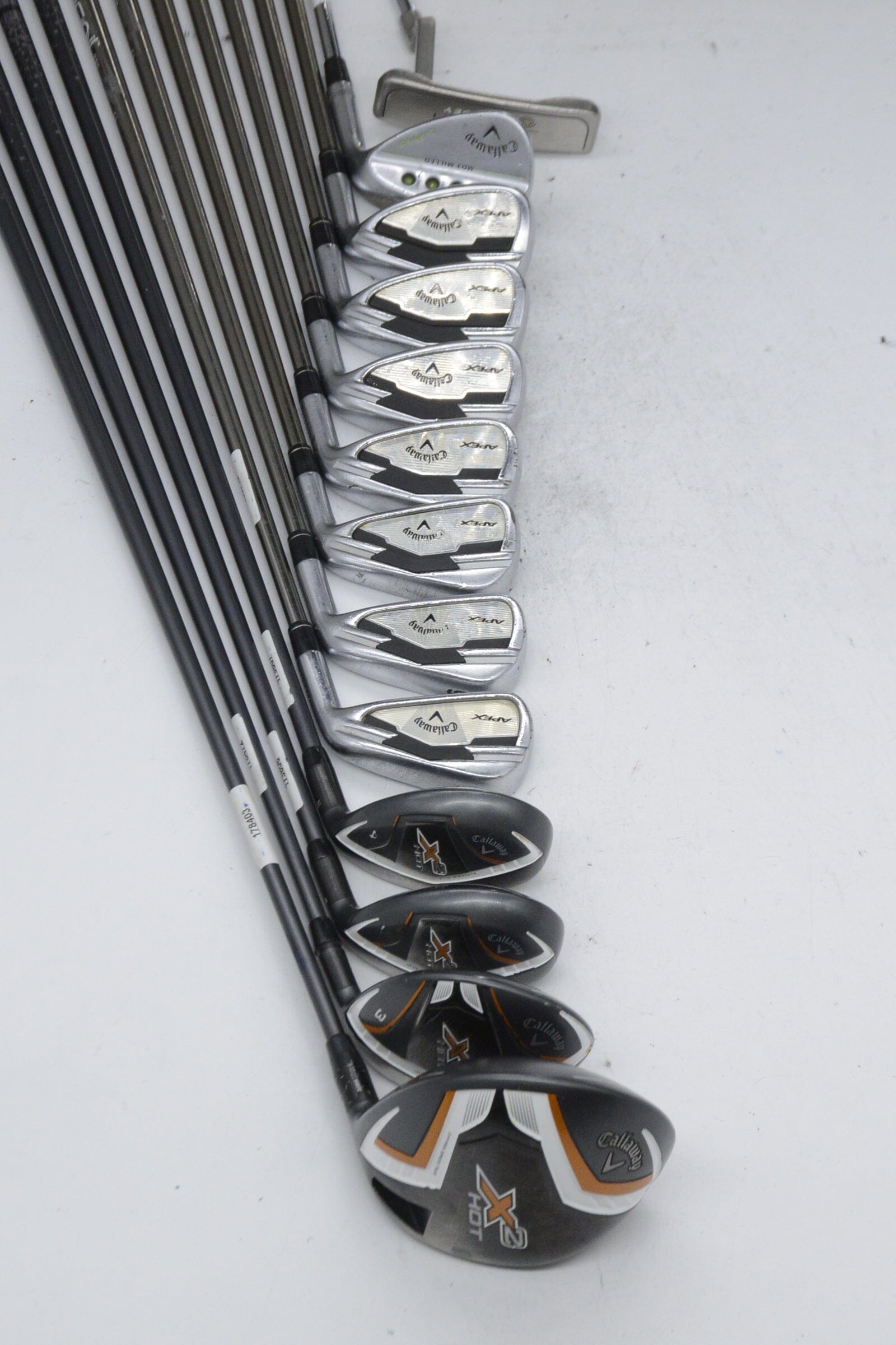 Callaway Apex Forged Mixed Full Set S Flex -0.25" Golf Clubs GolfRoots