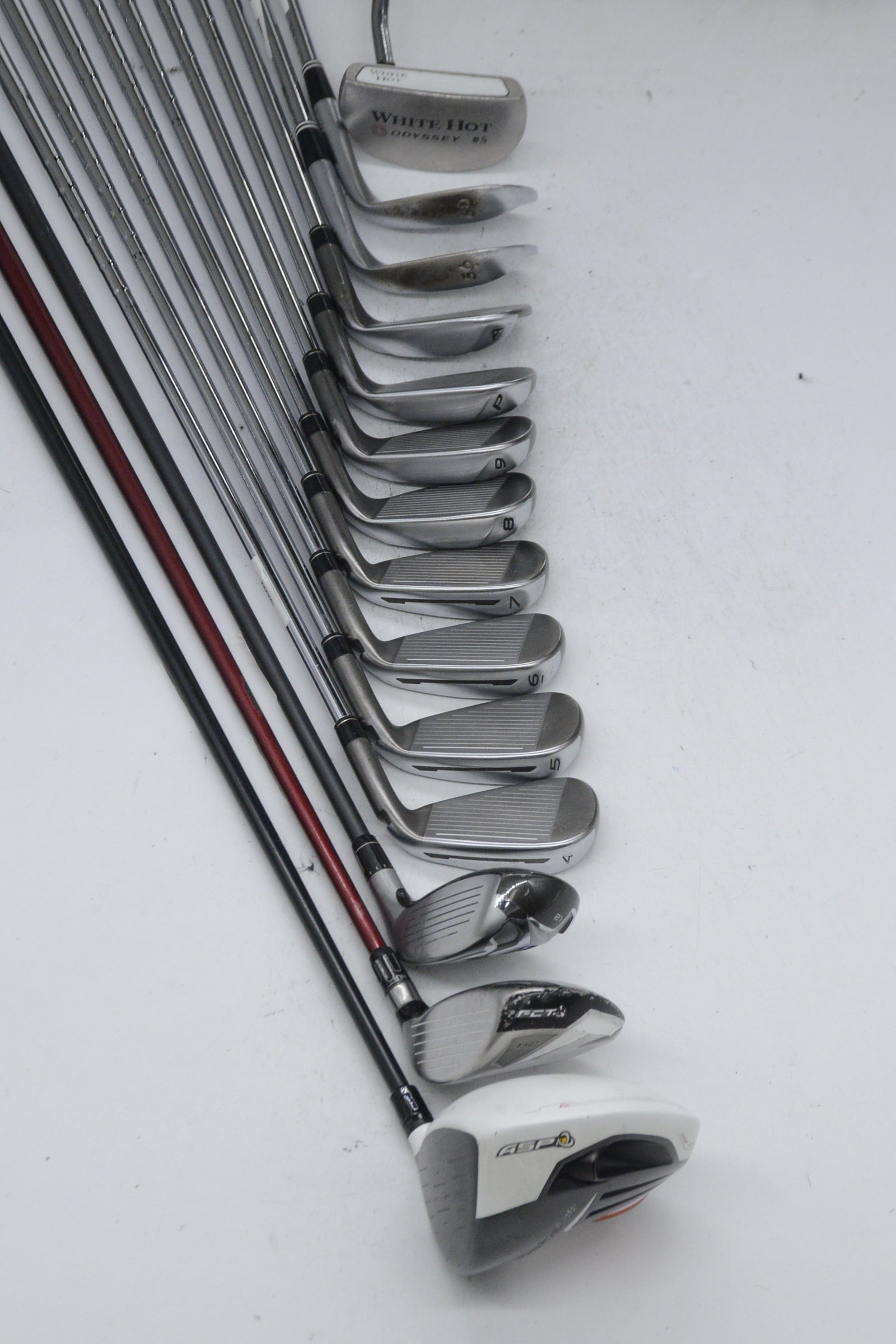 Lefty TaylorMade Speedblade Mixed Full Set R Flex +0.75"
