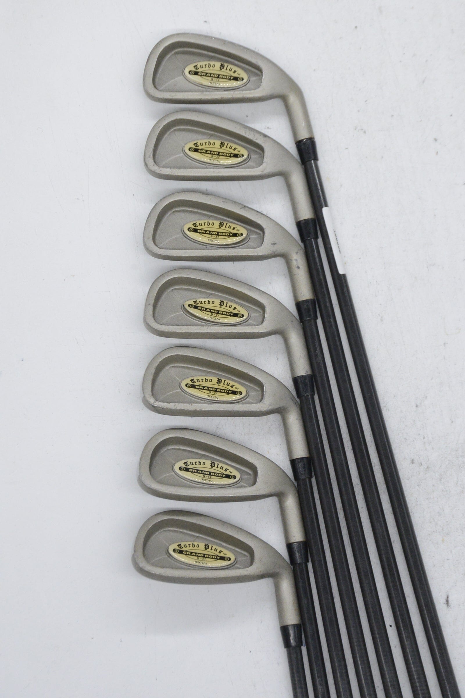 Turbo Plus Grand Body S-II 3-9 Iron Set S Flex -0.5" Golf Clubs GolfRoots