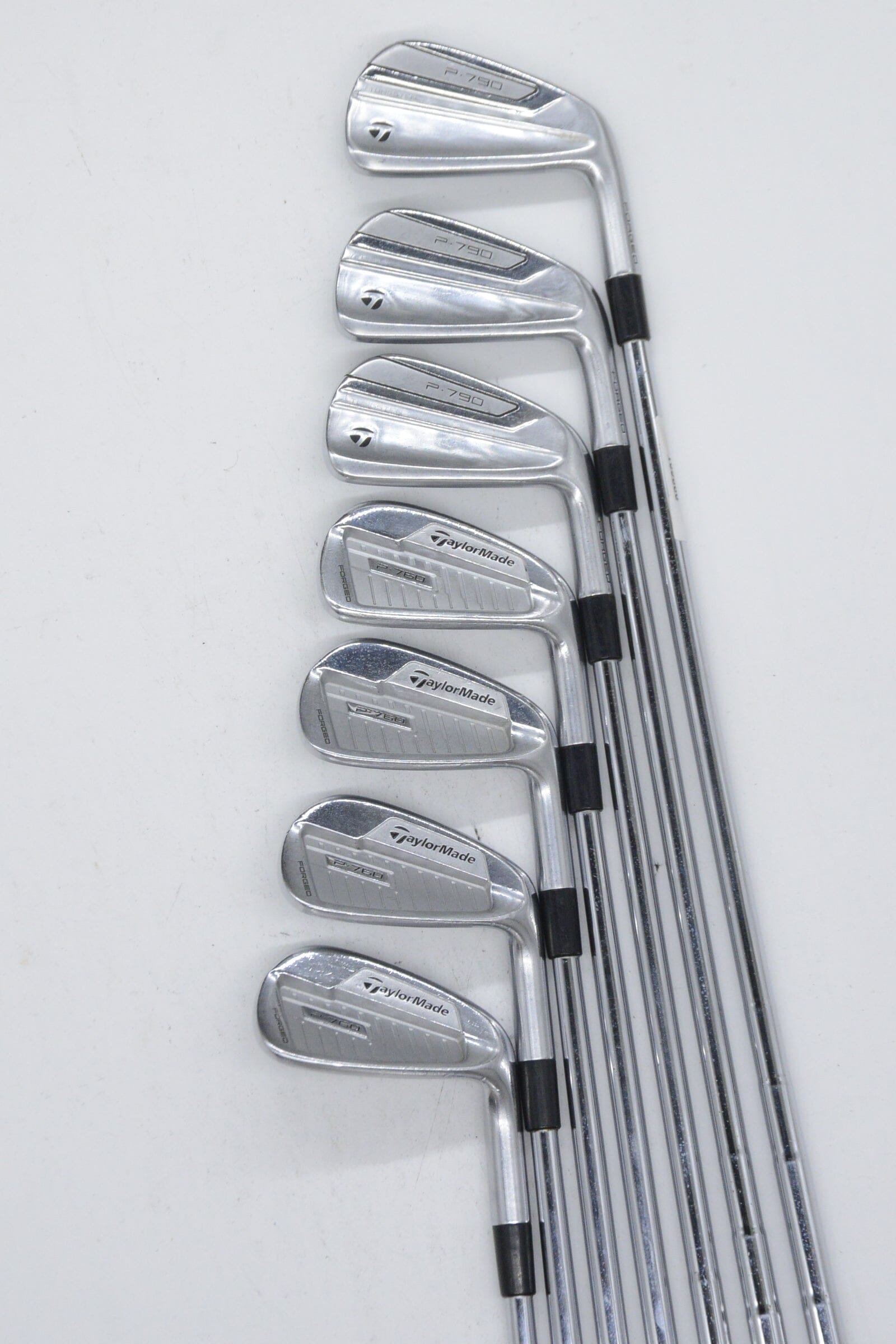 TaylorMade P790 2019/P760 Combo 4-PW Iron Set S Flex +0.25" Golf Clubs GolfRoots