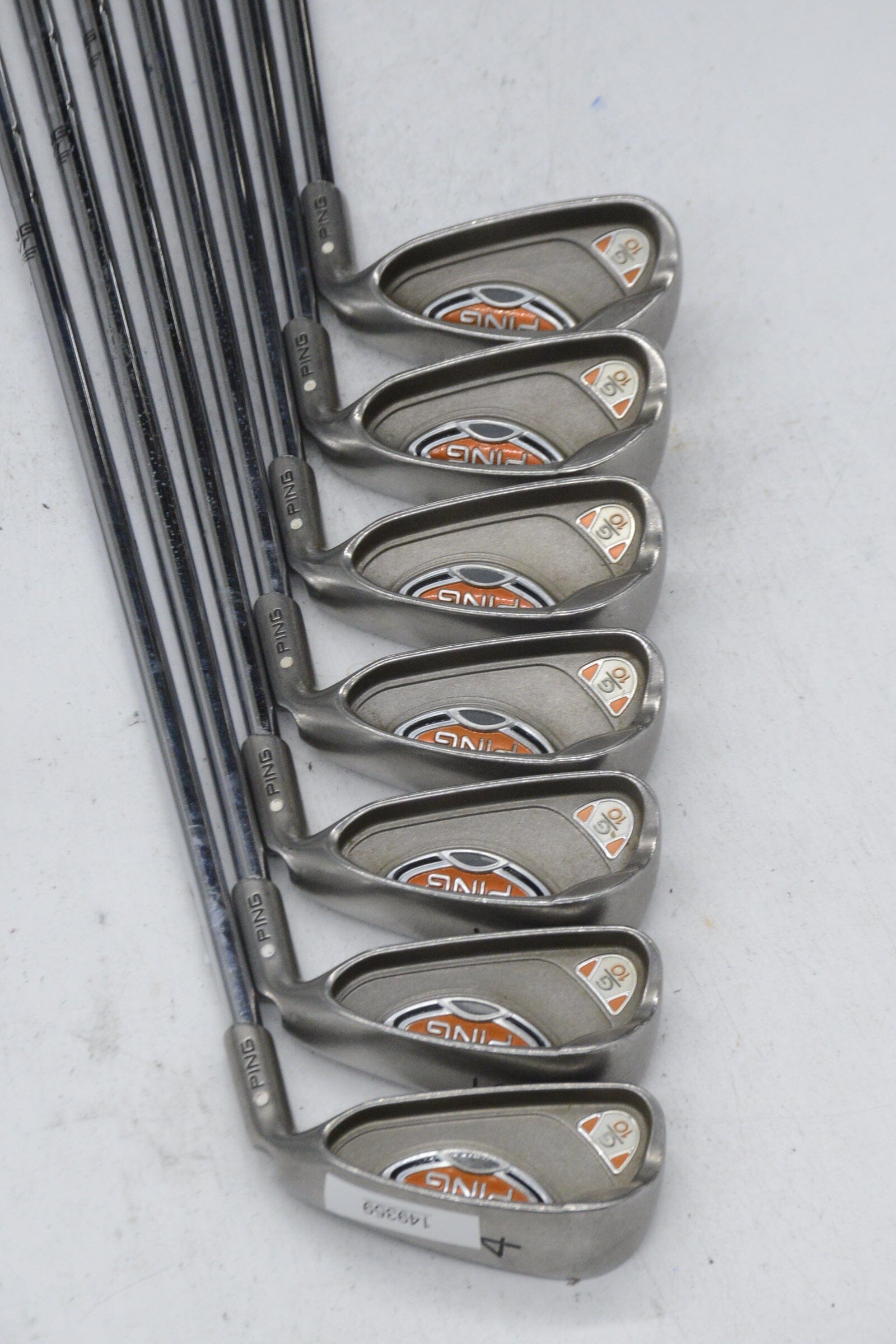 Ping G10 4-PW Iron Set R Flex -0.25" Golf Clubs GolfRoots