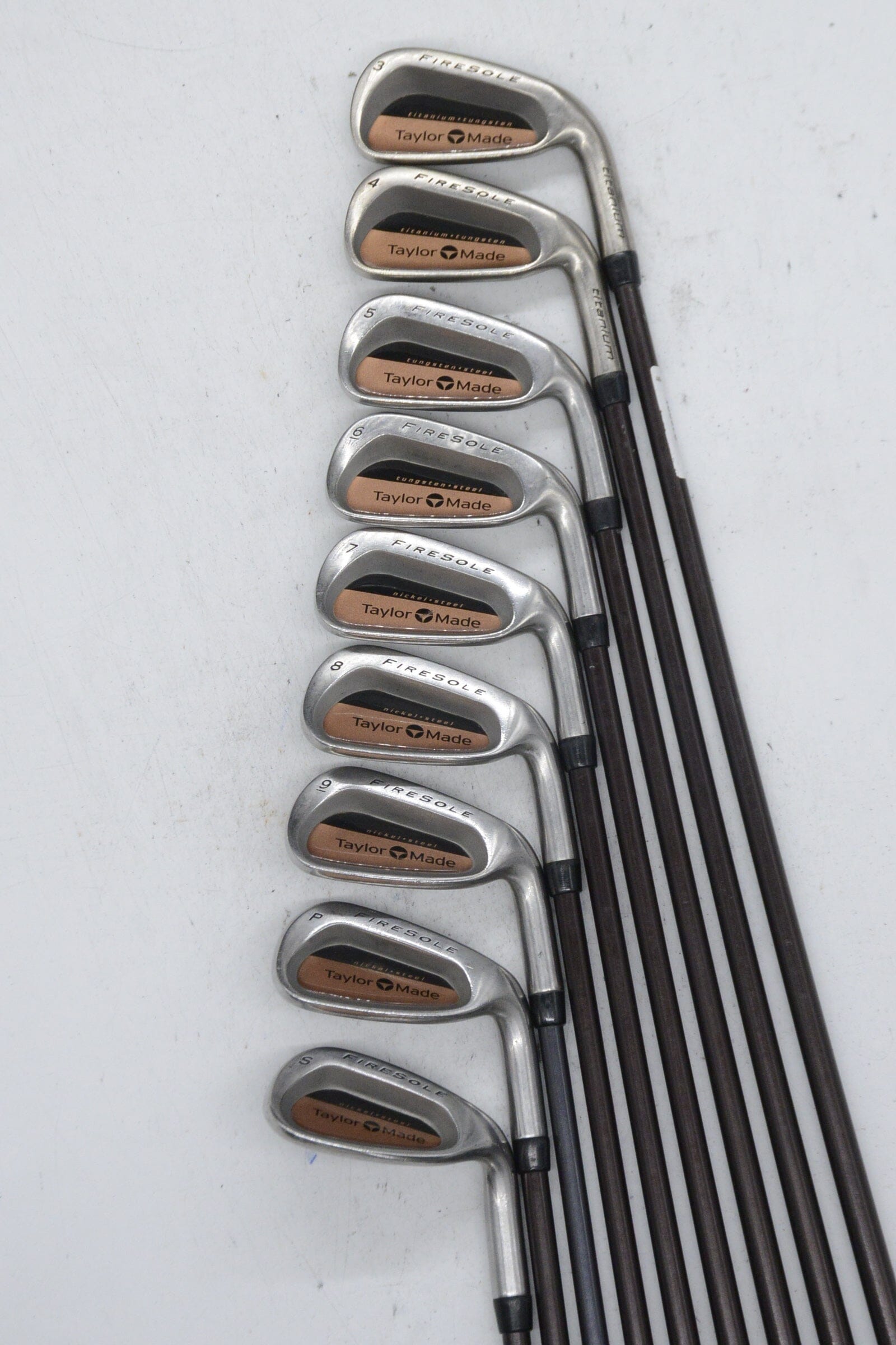 TaylorMade Firesole 3-PW, SW Iron Set R Flex +0.25" Golf Clubs GolfRoots