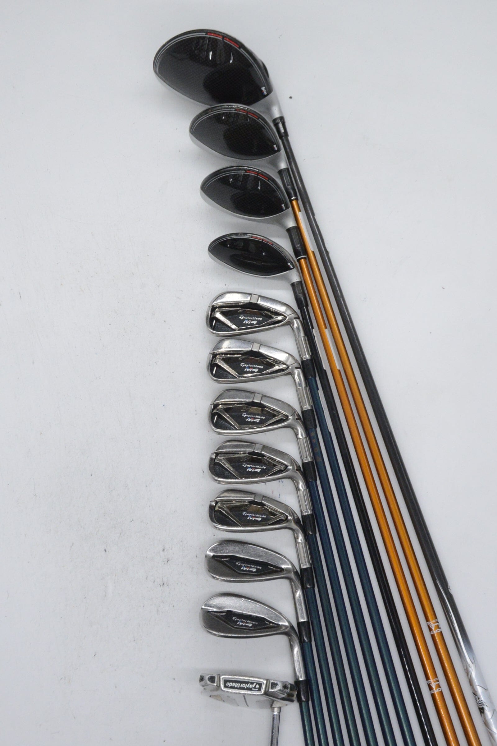 TaylorMade M4 2018 Mixed Full Set SR Flex -0.25" Golf Clubs GolfRoots